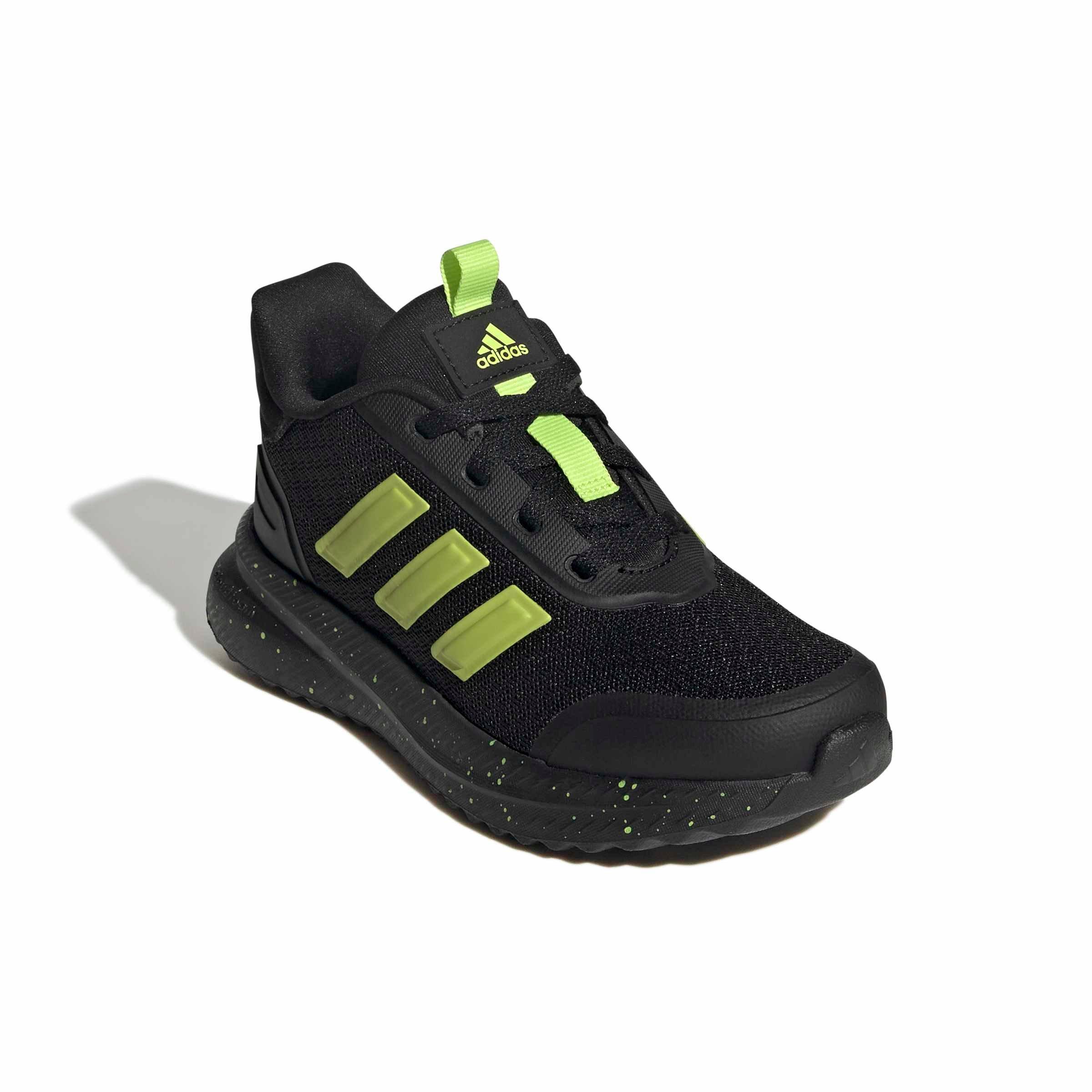 adidas X_PLRPATH "Core Black/Solar Slime/Solar Slime" Grade School Boys' Shoe - BLACK/SLIME/SLIME