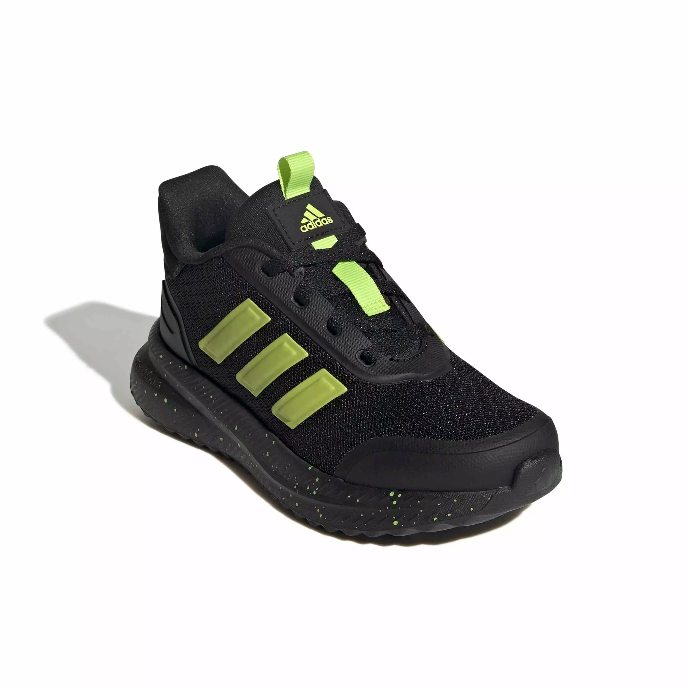 adidas X_PLRPATH "Core Black/Solar Slime/Solar Slime" Grade School Boys' Shoe - BLACK/SLIME/SLIME