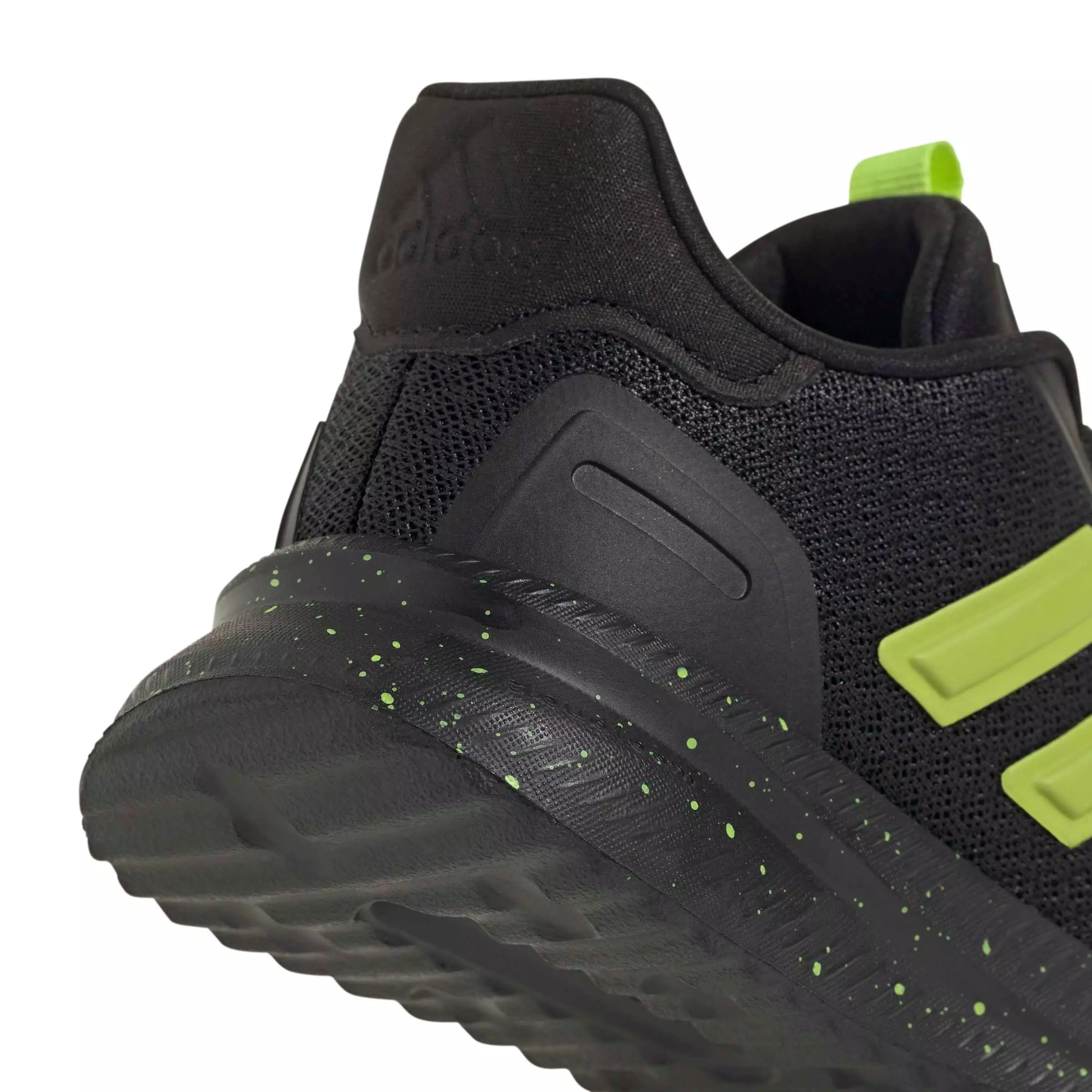 adidas X_PLRPATH "Core Black/Solar Slime/Solar Slime" Grade School Boys' Shoe - BLACK/SLIME/SLIME