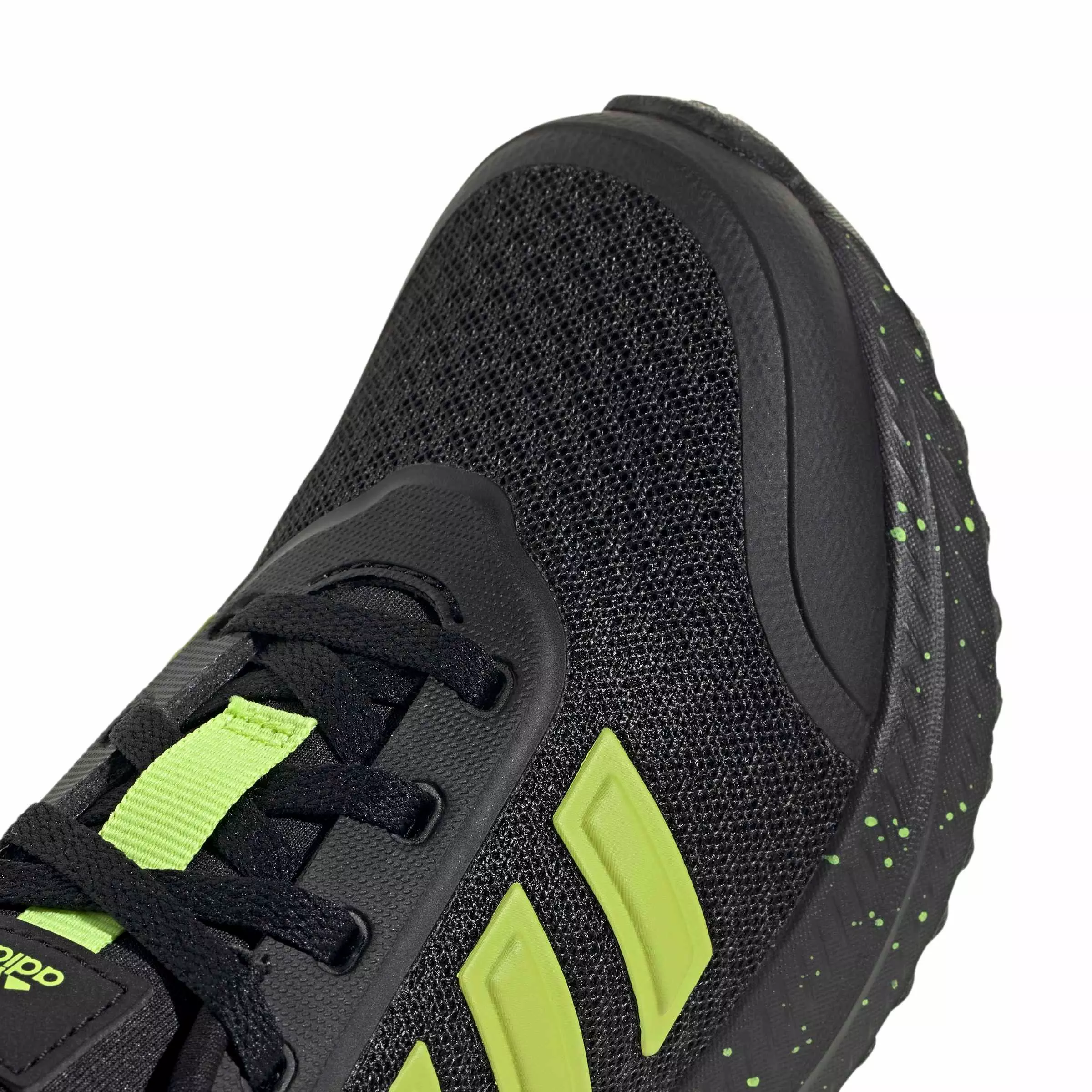 adidas X_PLRPATH "Core Black/Solar Slime/Solar Slime" Grade School Boys' Shoe - BLACK/SLIME/SLIME