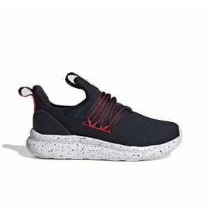 adidas Lite Racer Adapt 7.0 "Core Black/Ftwr White/Better Scarlet" Grade School Boys' Shoe - BLACK/WHITE/SCARLET
