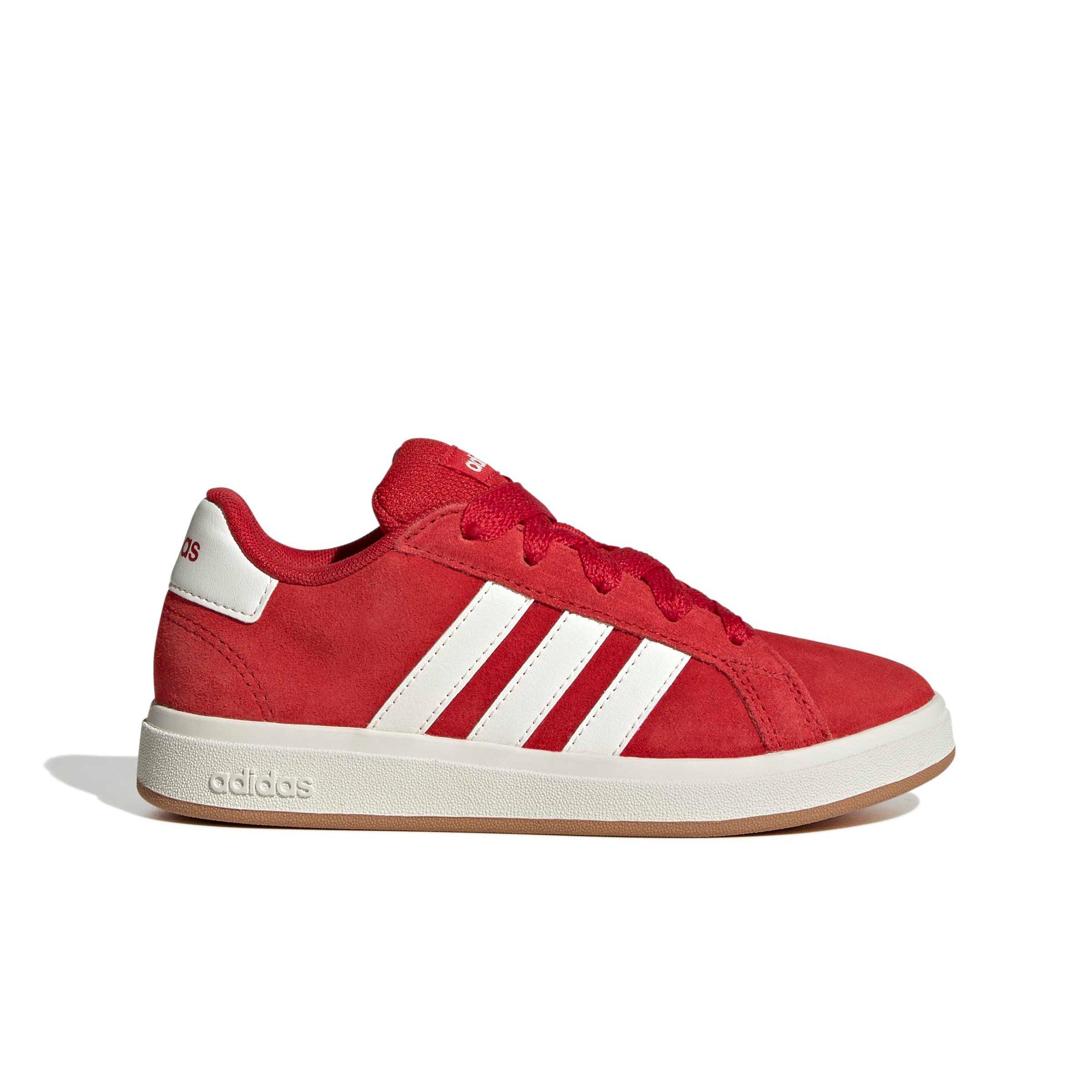 adidas Grand Court 00s "Better Scarlet/Off White/Better Scarlet" Grade School Boys' Shoe - SCARLET/OFF WHITE/SCARLET