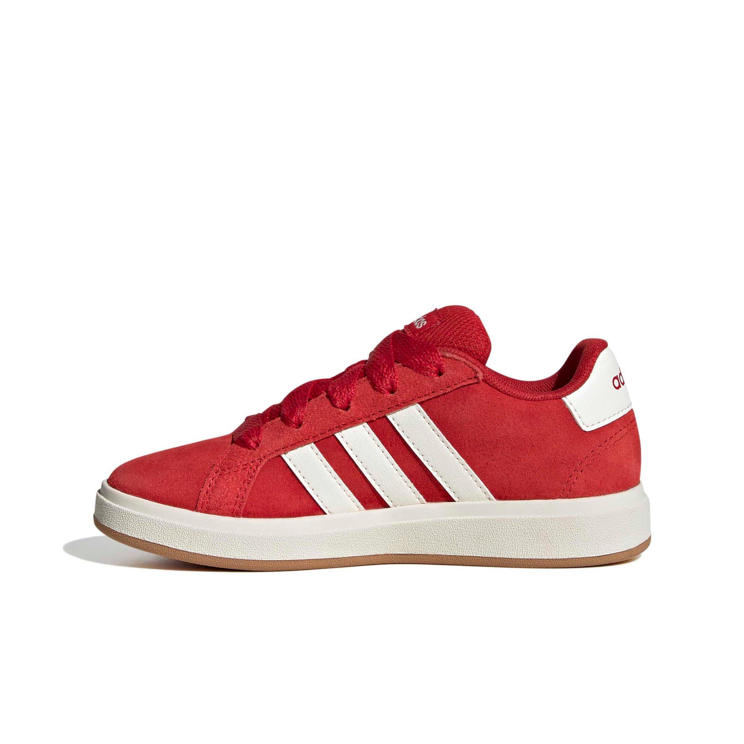 adidas Grand Court 00s "Better Scarlet/Off White/Better Scarlet" Grade School Boys' Shoe - SCARLET/OFF WHITE/SCARLET