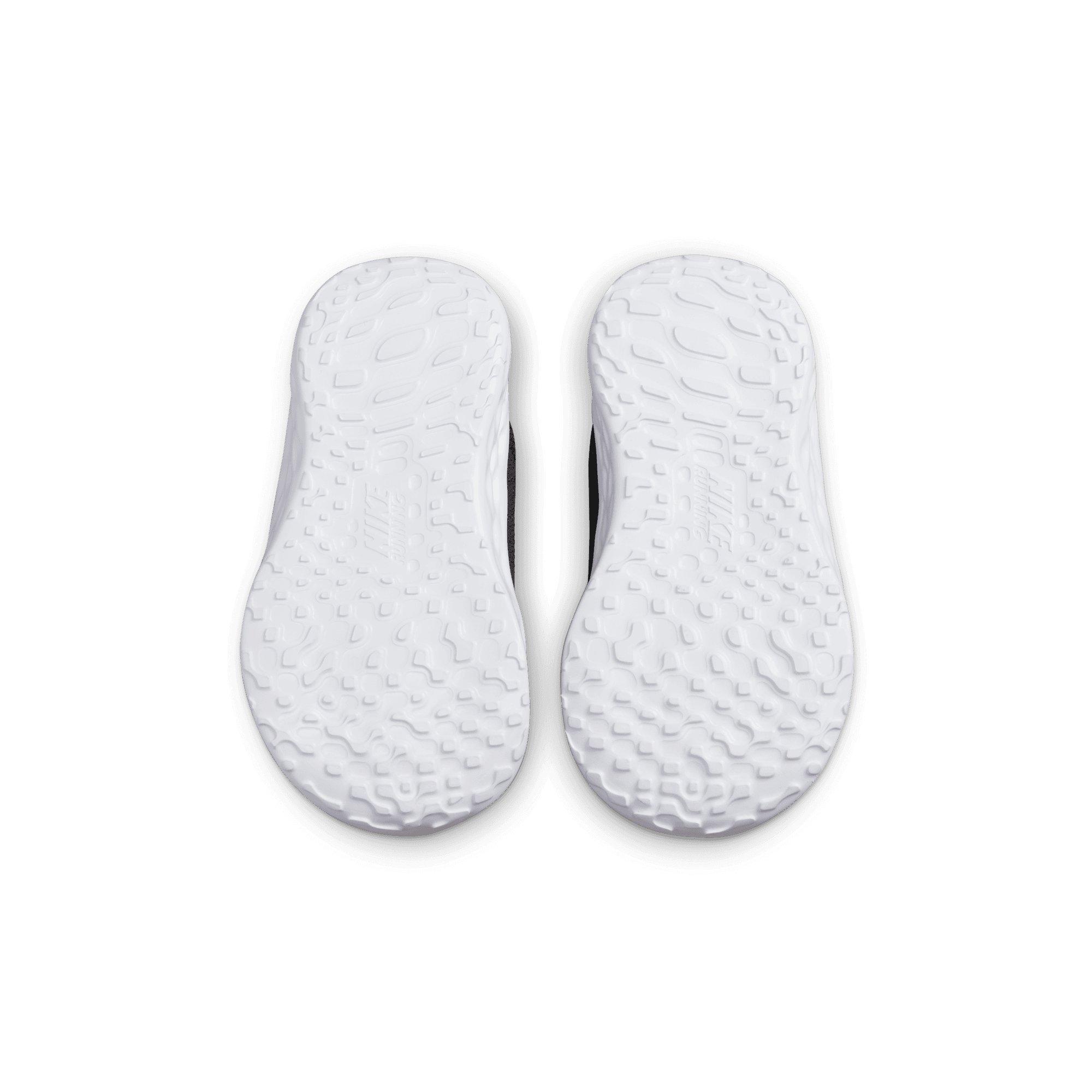 Nike Revolution 6 "Black/Hyper Pink/Pink Foam" Infant Girls' Running Shoe - BLACK/PINK/PINK Thumbnail View 6