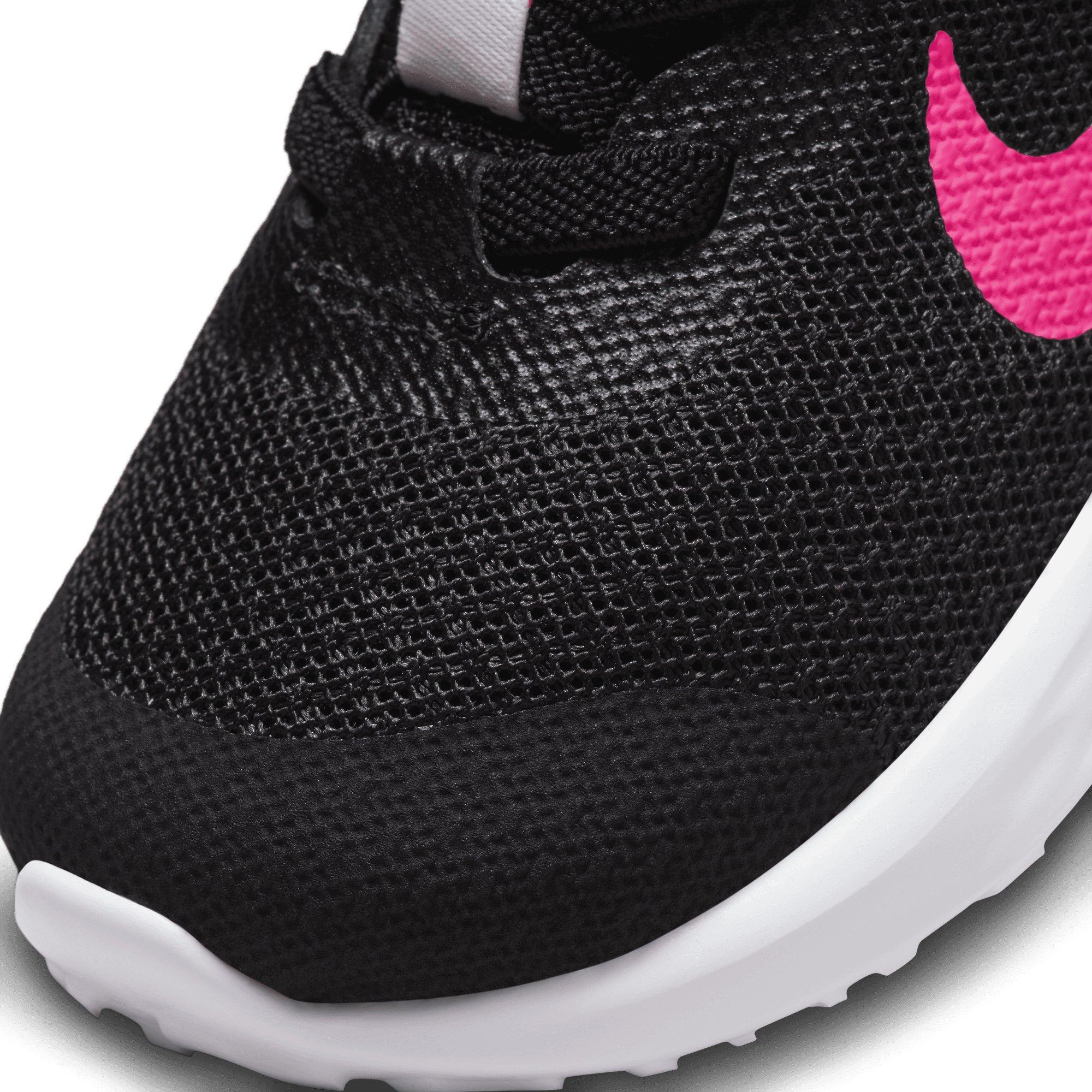 Nike Revolution 6 "Black/Hyper Pink/Pink Foam" Infant Girls' Running Shoe - BLACK/PINK/PINK Thumbnail View 7