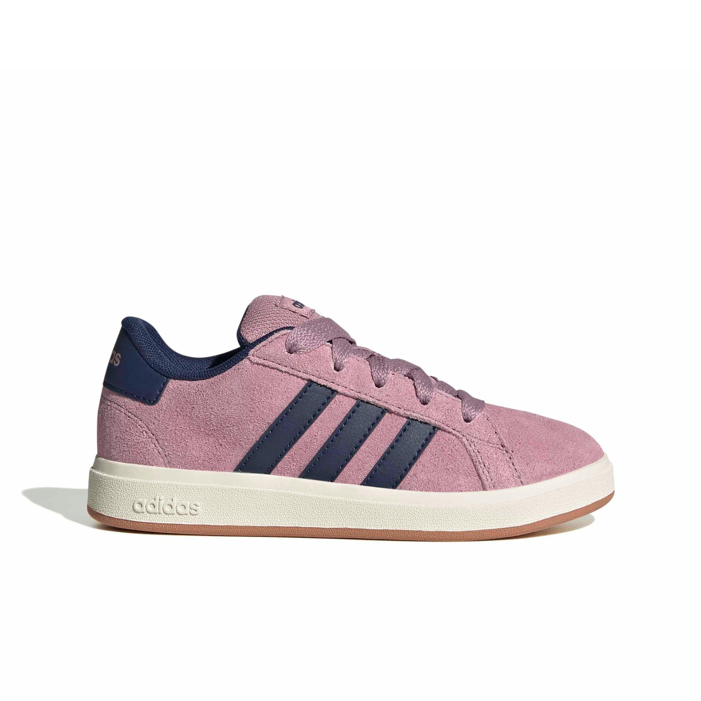 adidas Grand Court 00s "Magic Mauve/Night Indigo/Magic Mauve" Grade School Girls' Shoe - MAUVE/INDIGO/MAUVE