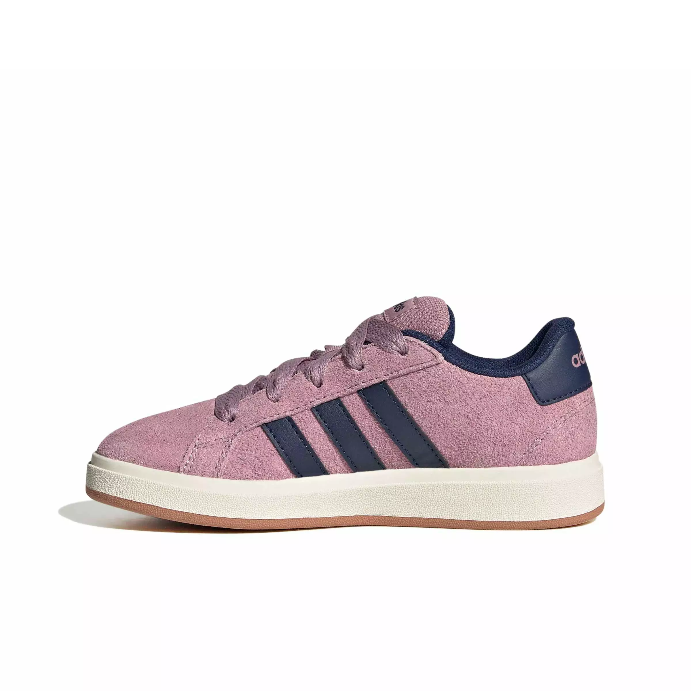 adidas Grand Court 00s "Magic Mauve/Night Indigo/Magic Mauve" Grade School Girls' Shoe - MAUVE/INDIGO/MAUVE