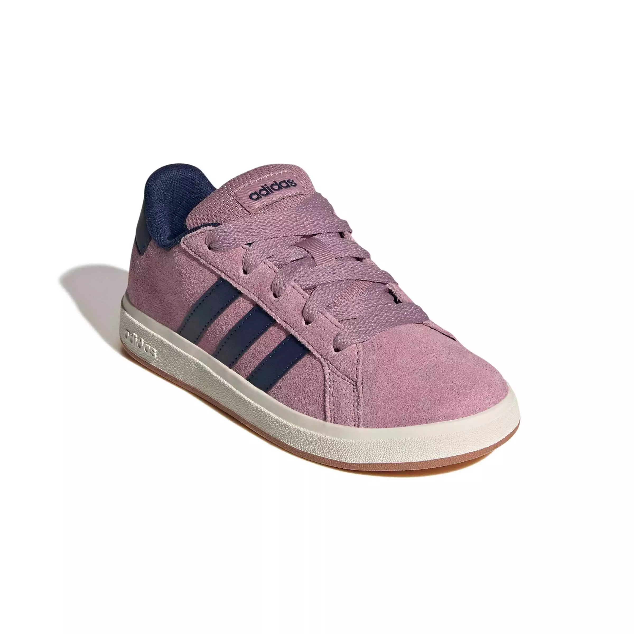 adidas Grand Court 00s "Magic Mauve/Night Indigo/Magic Mauve" Grade School Girls' Shoe - MAUVE/INDIGO/MAUVE