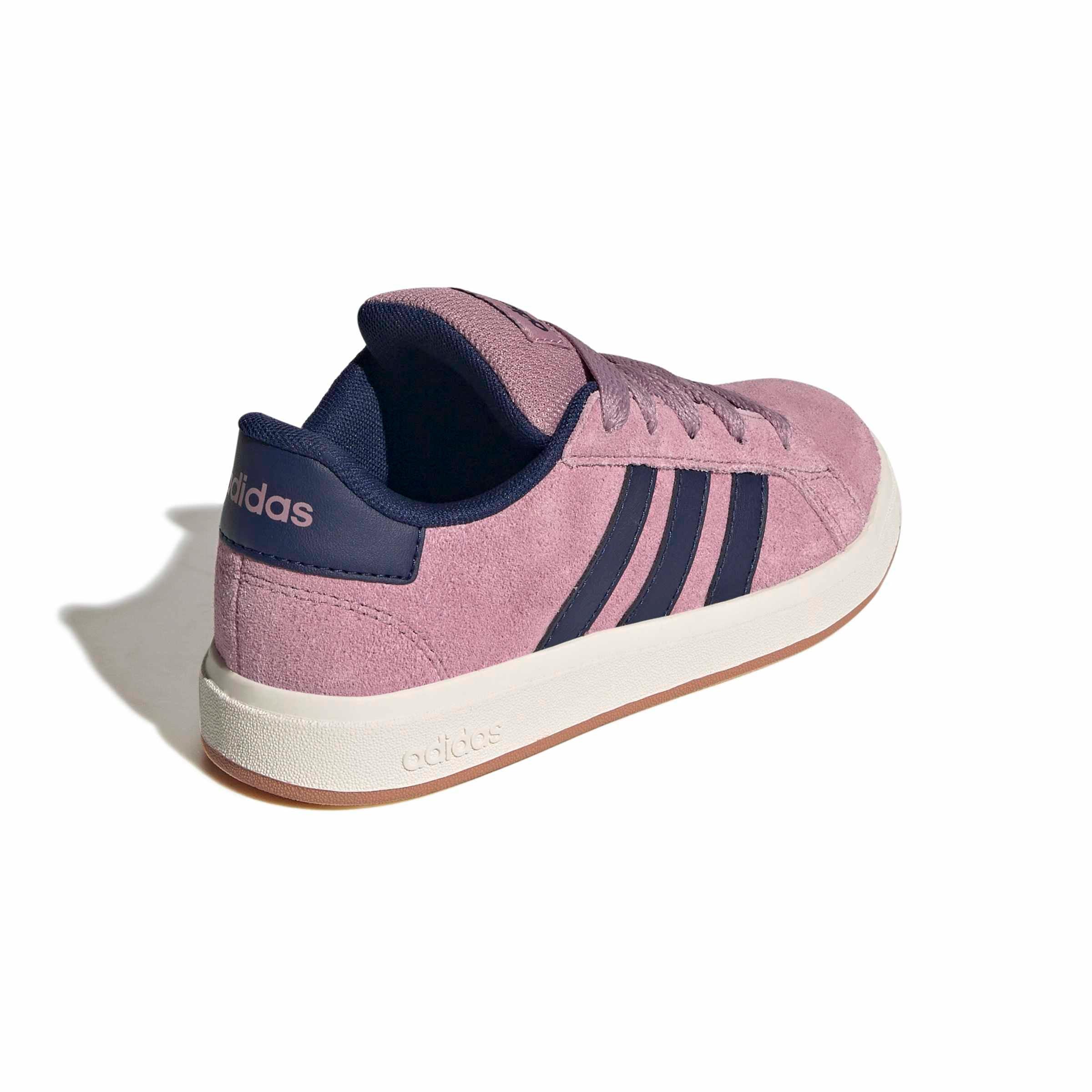adidas Grand Court 00s "Magic Mauve/Night Indigo/Magic Mauve" Grade School Girls' Shoe - MAUVE/INDIGO/MAUVE