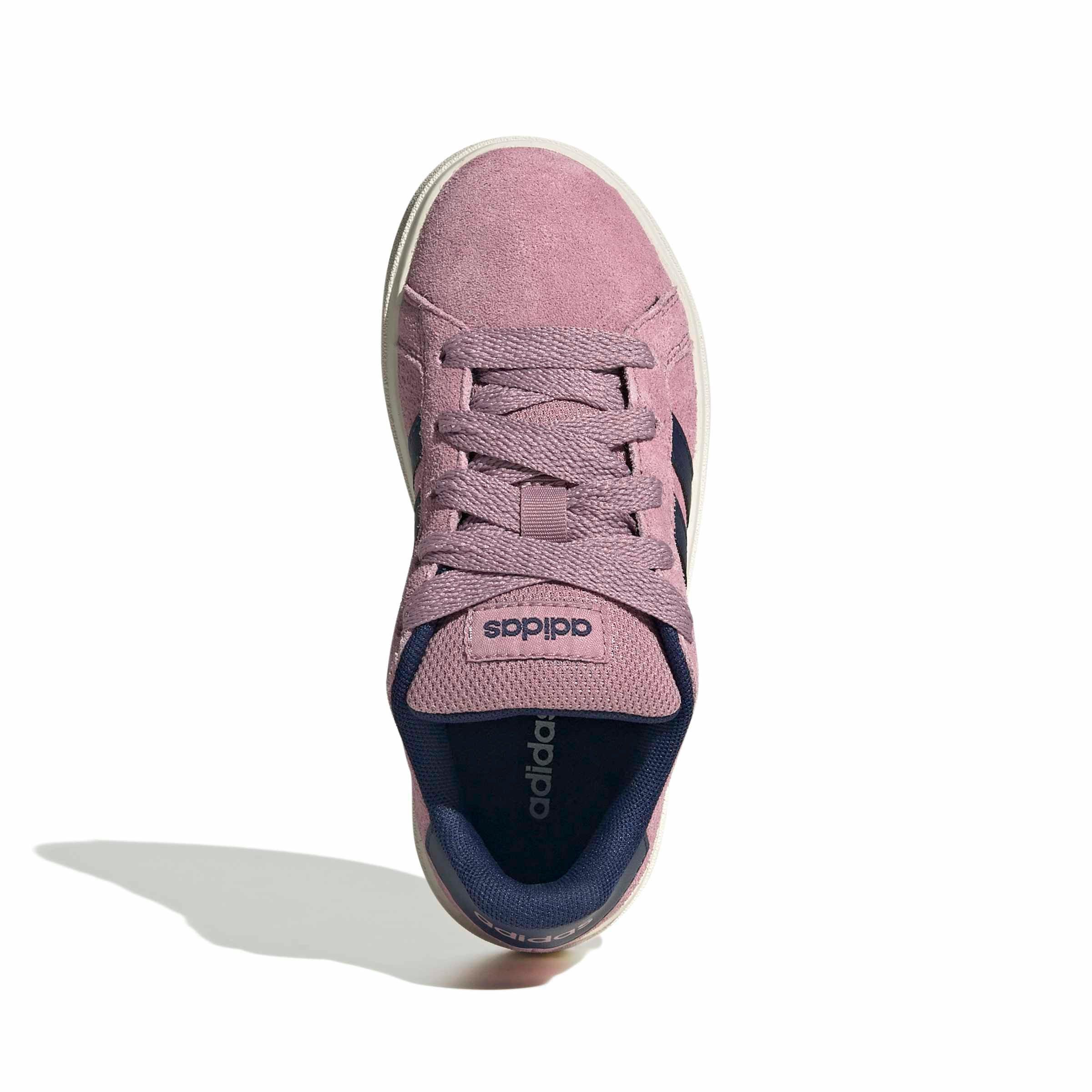 adidas Grand Court 00s "Magic Mauve/Night Indigo/Magic Mauve" Grade School Girls' Shoe - MAUVE/INDIGO/MAUVE