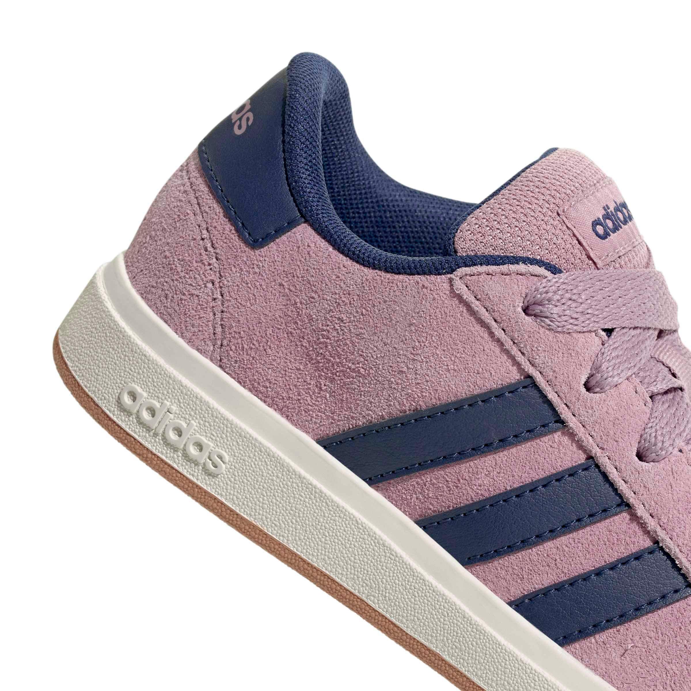 adidas Grand Court 00s "Magic Mauve/Night Indigo/Magic Mauve" Grade School Girls' Shoe - MAUVE/INDIGO/MAUVE