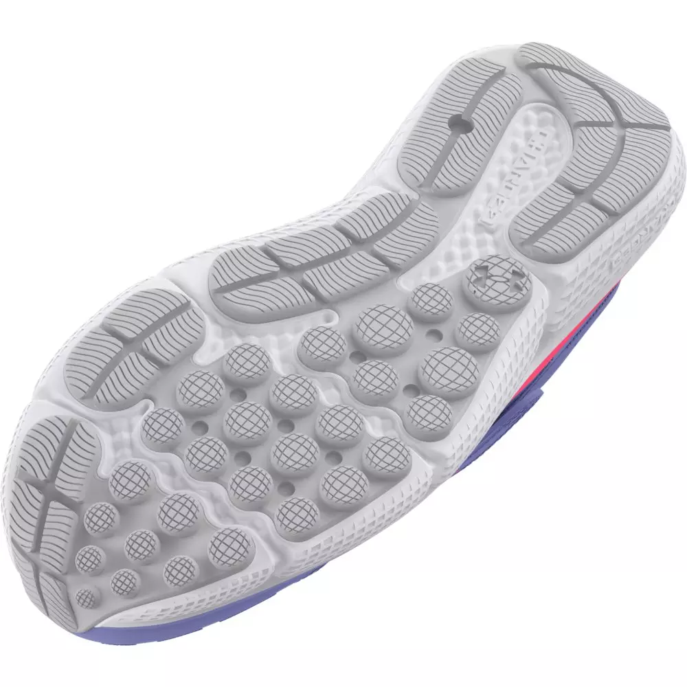 Under Armour Assert 10 AC "Purple Ice/Halo Grey/Pink Shock" Preschool Girls' Running Shoe - PURPLE/GREY/PINK
