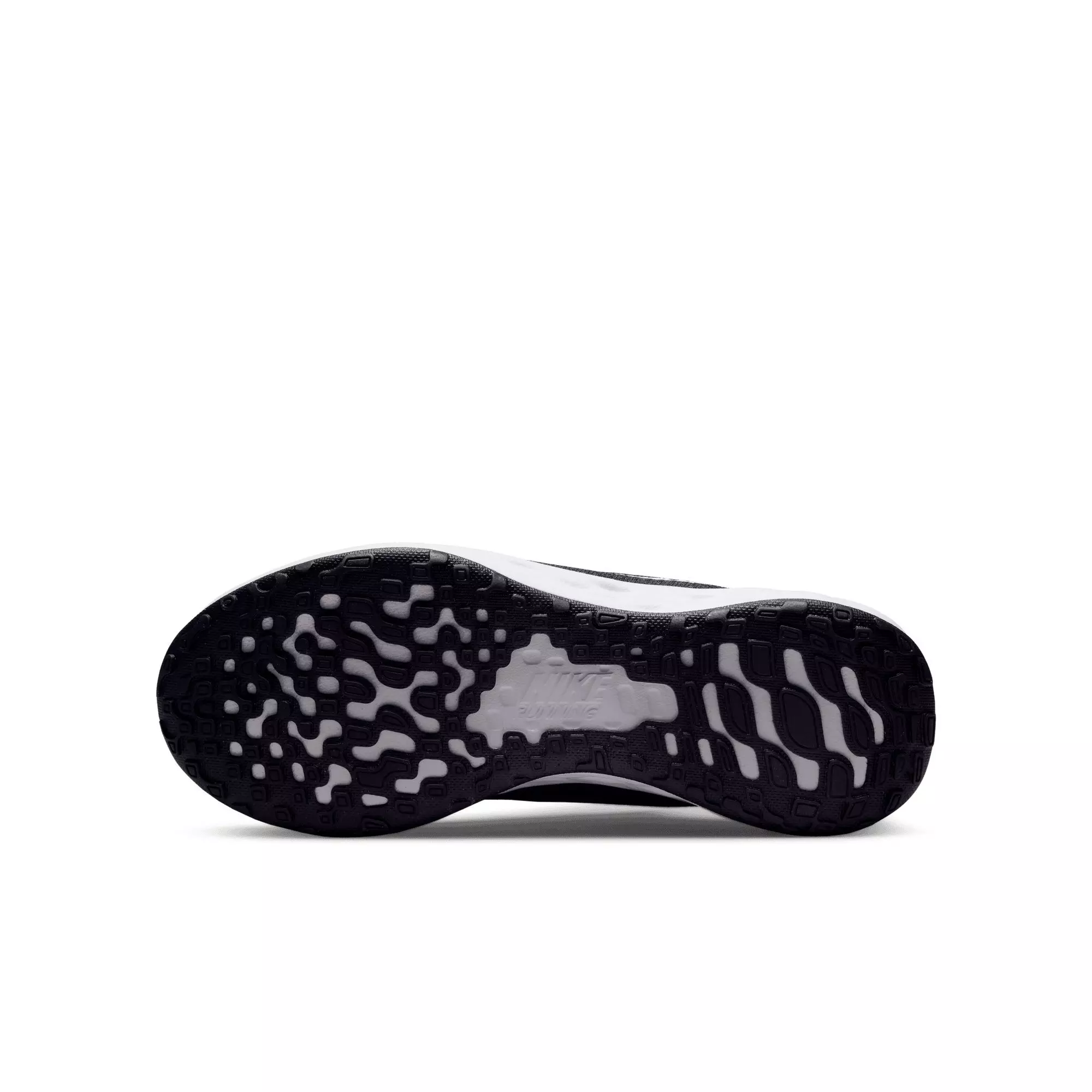 Nike Revolution 6 "Midnight Navy/White/Flat Pewter" Grade School Boy's Running Shoe - NAVY/WHITE/PEWTER