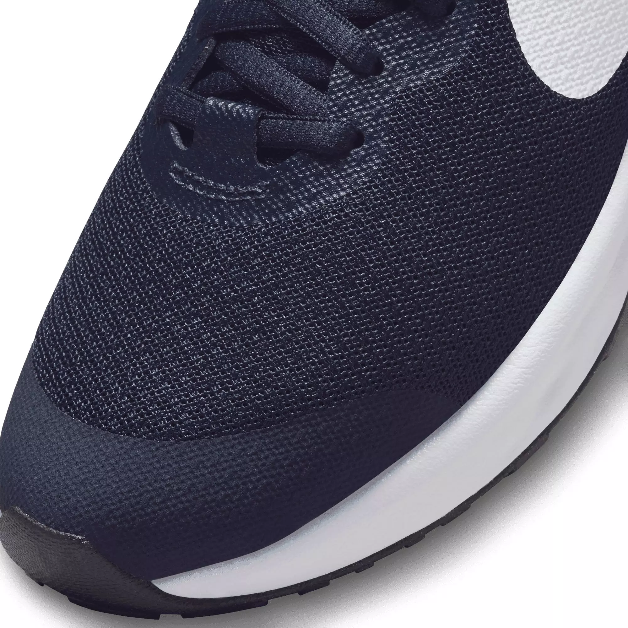 Nike Revolution 6 "Midnight Navy/White/Flat Pewter" Grade School Boy's Running Shoe - NAVY/WHITE/PEWTER
