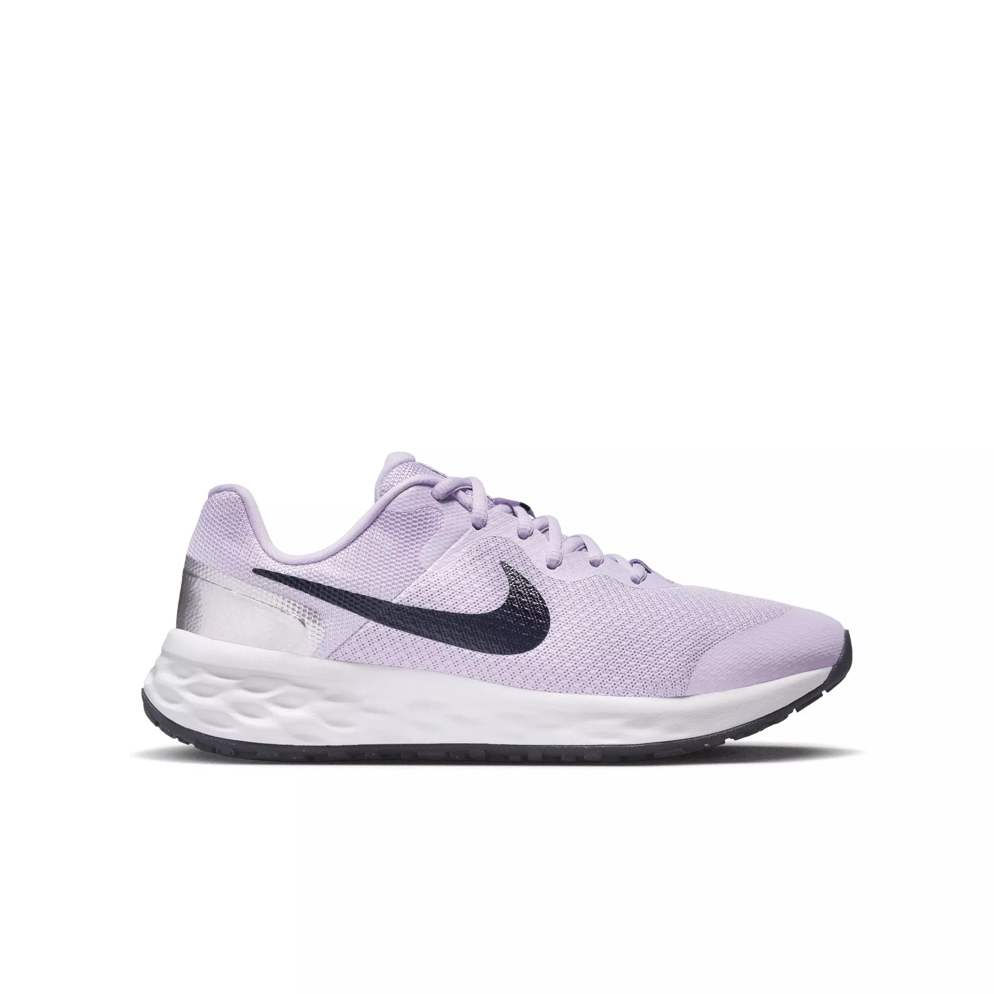 Nike Revolution 6 Violet Frost/Thunder Blue Grade School Girls