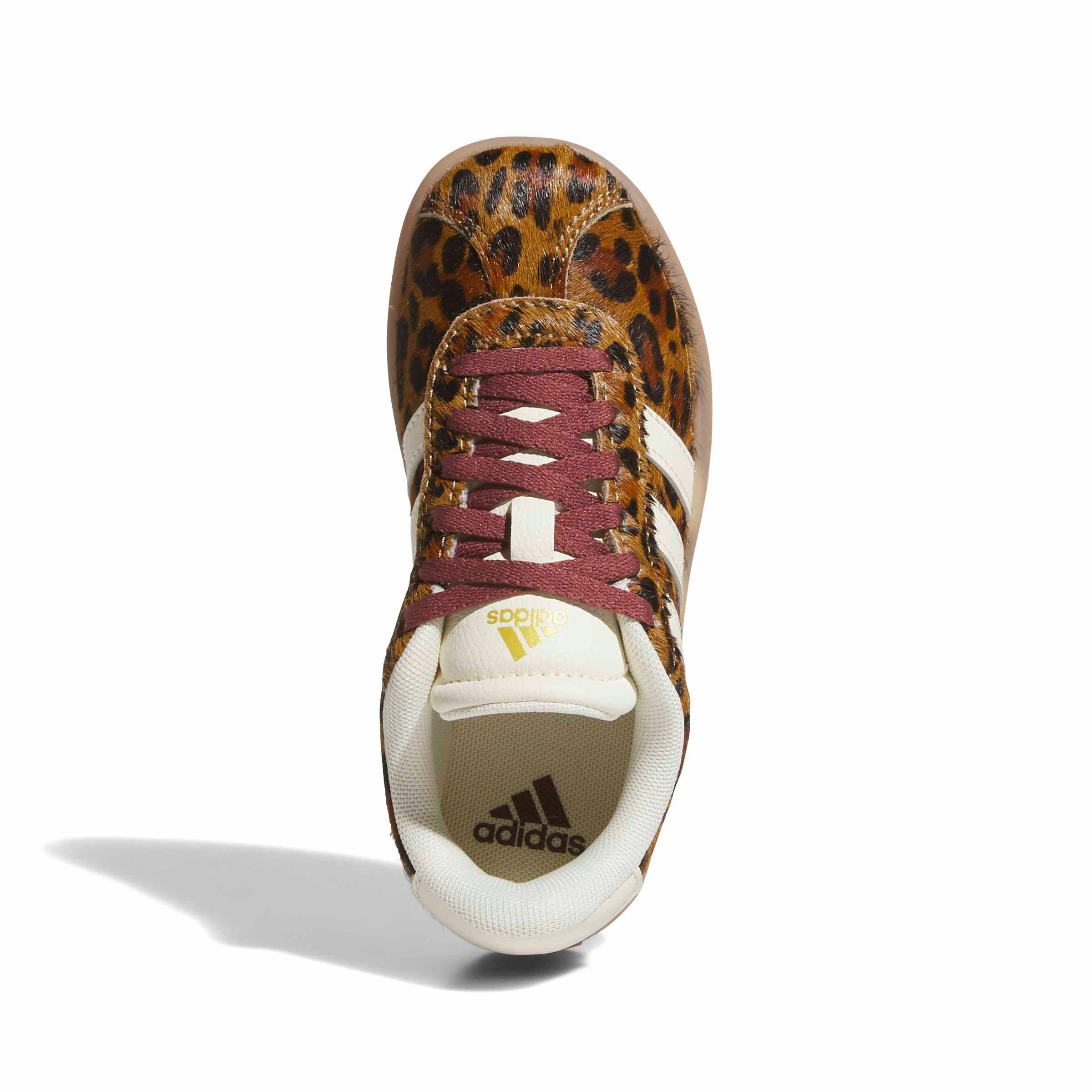 adidas VL Court 3.0 "Mesa/Cream White/Fox Brown" Grade School Girls' Shoe - MESA/CREAM/BROWN