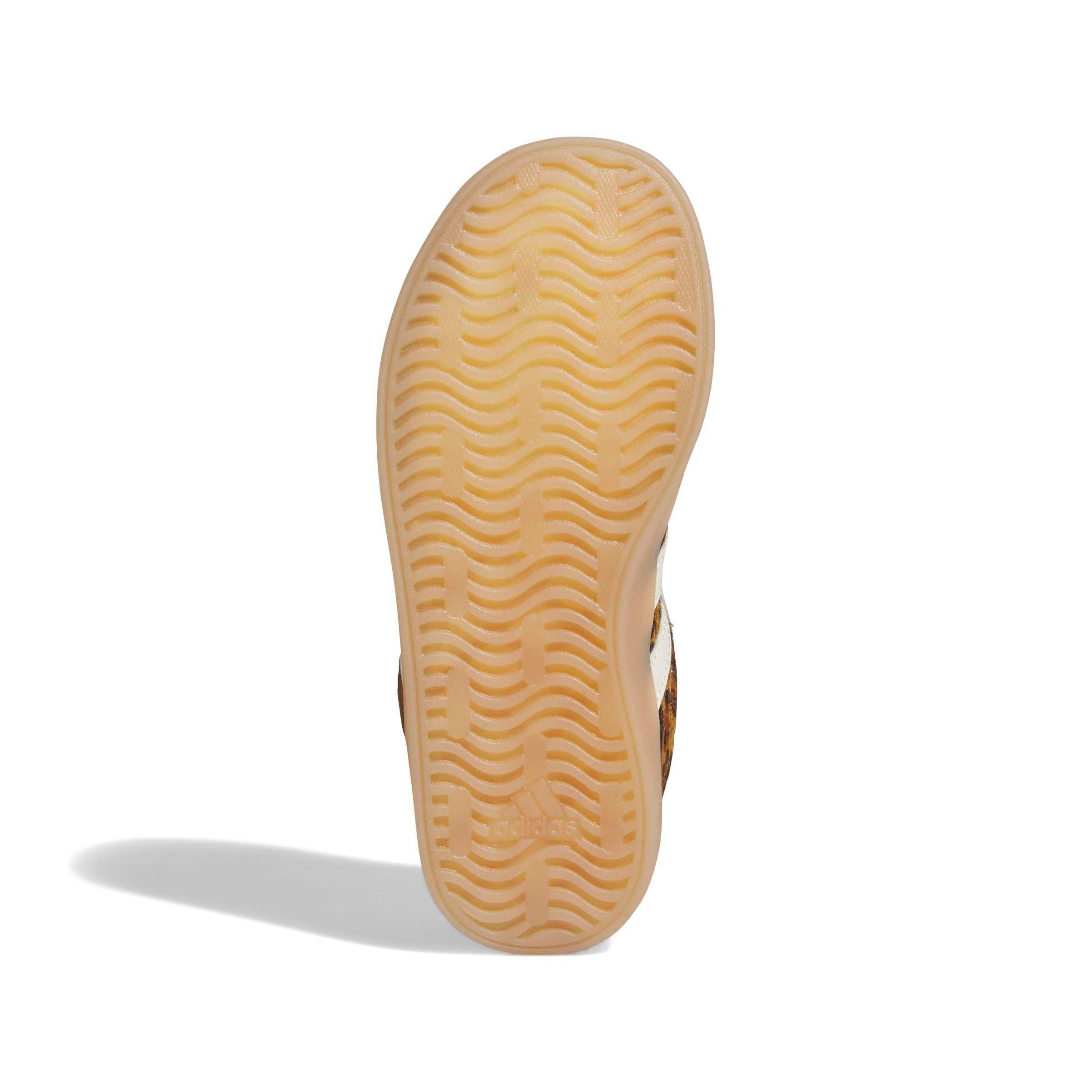 adidas VL Court 3.0 "Mesa/Cream White/Fox Brown" Grade School Girls' Shoe - MESA/CREAM/BROWN
