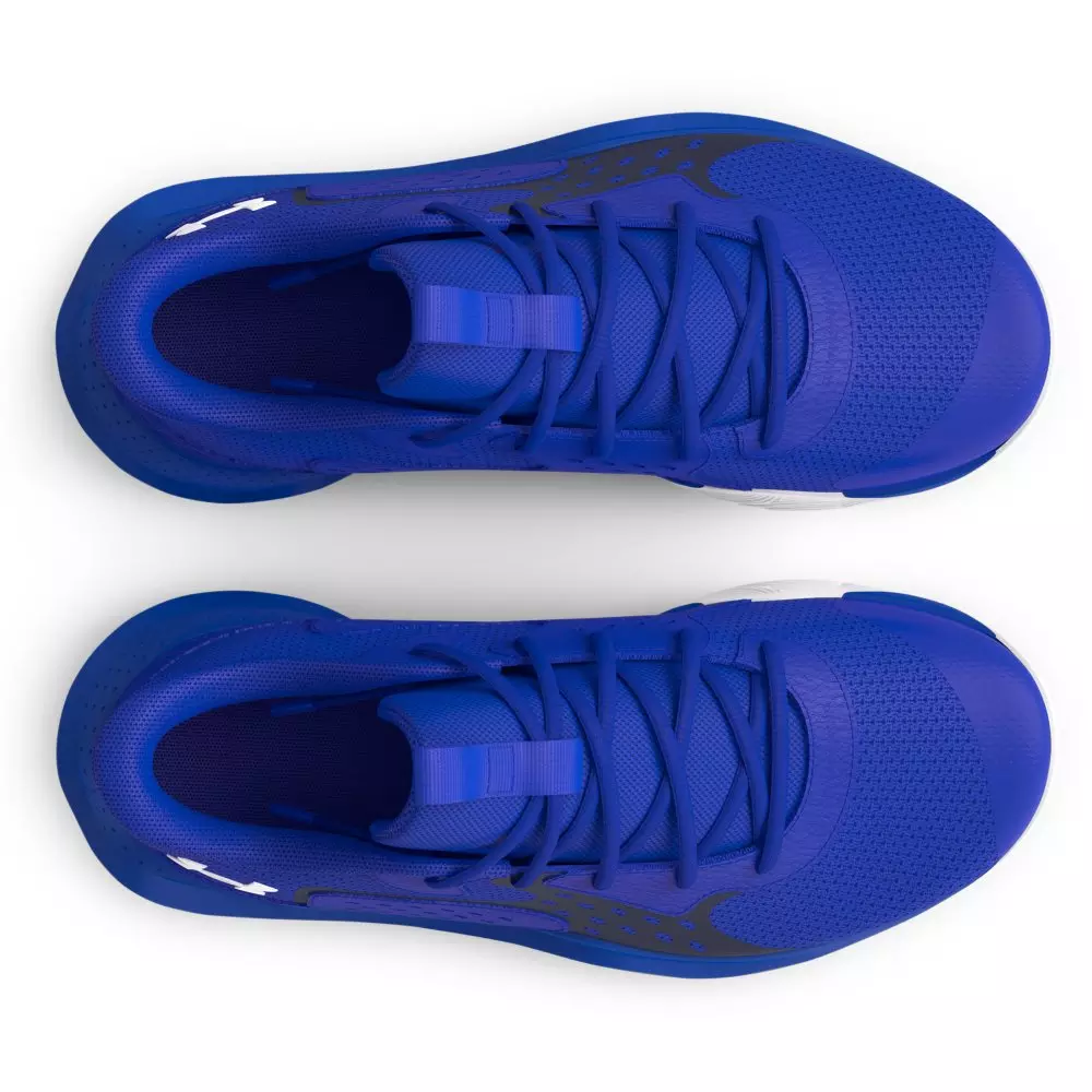 Under Armour Jet '23 "Team Royal/Midnight Navy" Grade School Boys' Basketball Shoe - ROYAL/NAVY