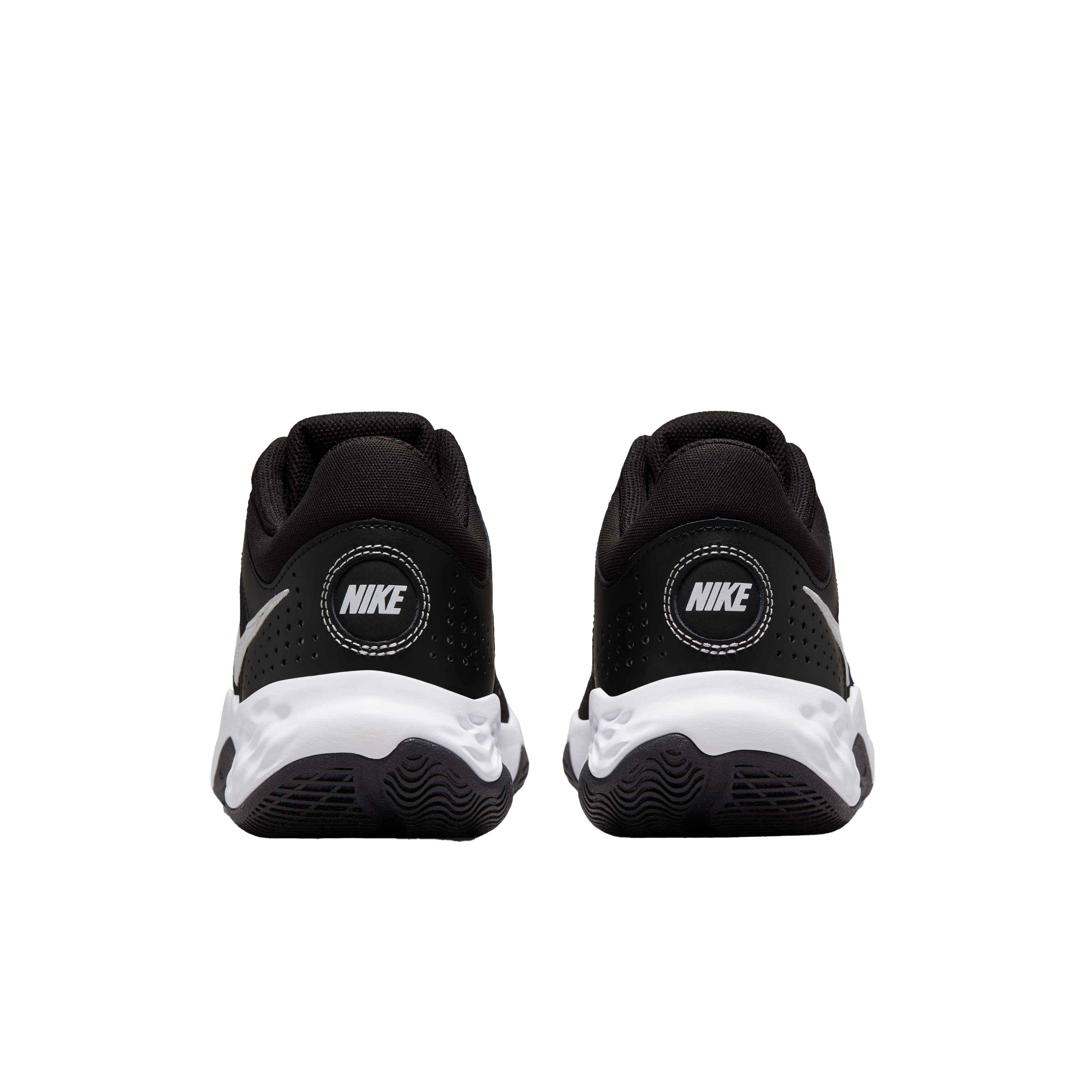 Nike Fly.By Mid 3 Grade School Boys' "Black/White" Basketball Shoe