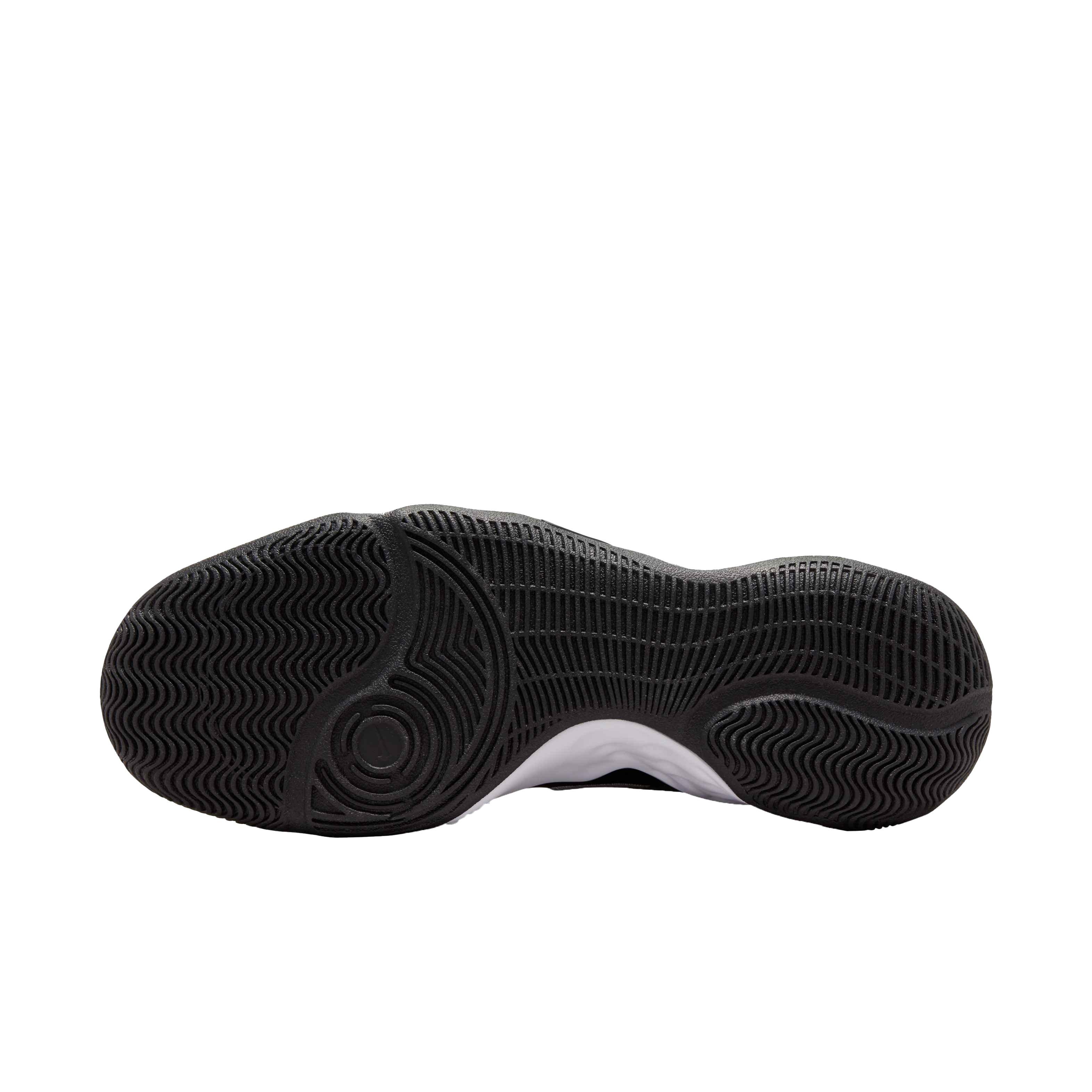 Nike Fly.By Mid 3 Grade School Boys' "Black/White" Basketball Shoe