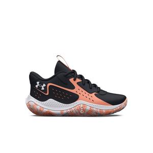 Under Armour Jet '23 "Black/Bubble Peach" Preschool Girls' Basketball Shoe