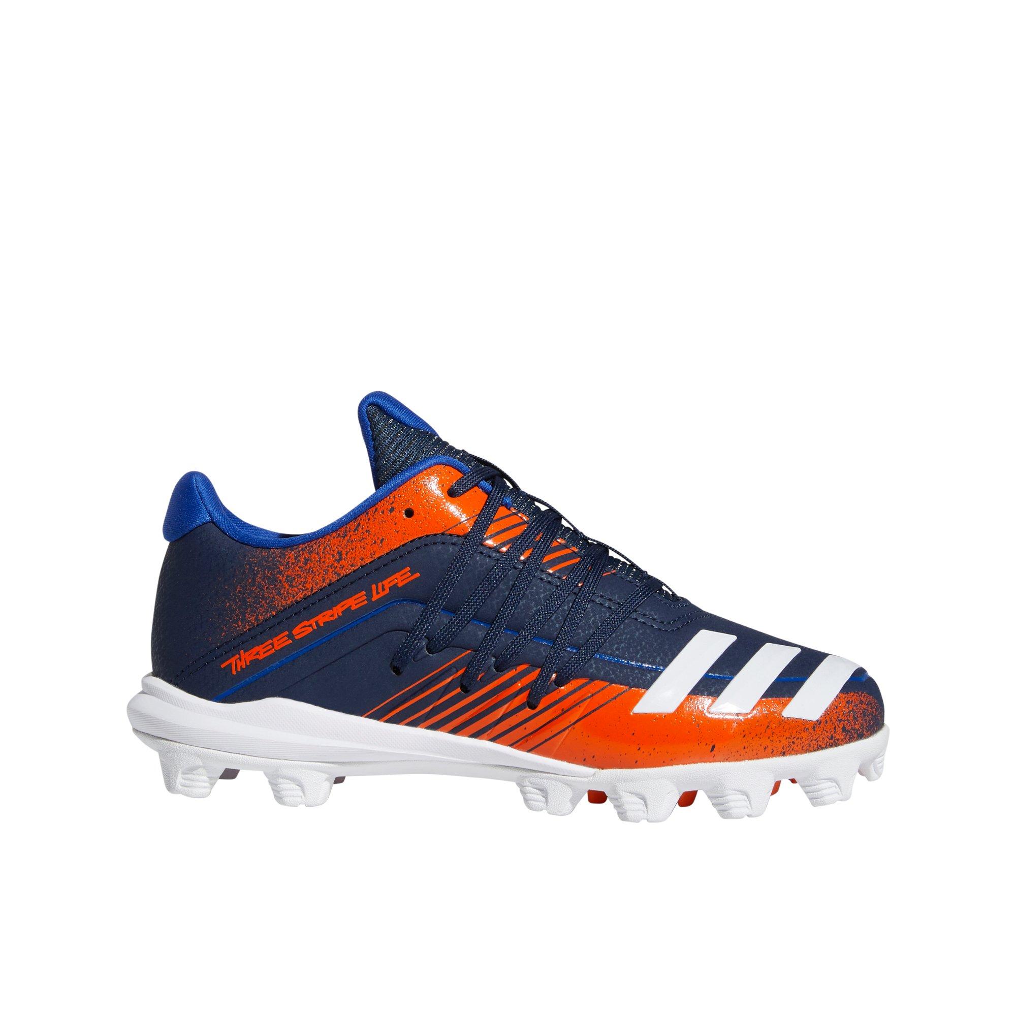 navy adidas baseball cleats