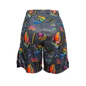 Flow Society Big Boys' 7" Graffiti Football Shorts - Multi-Color - MULTI-COLOR