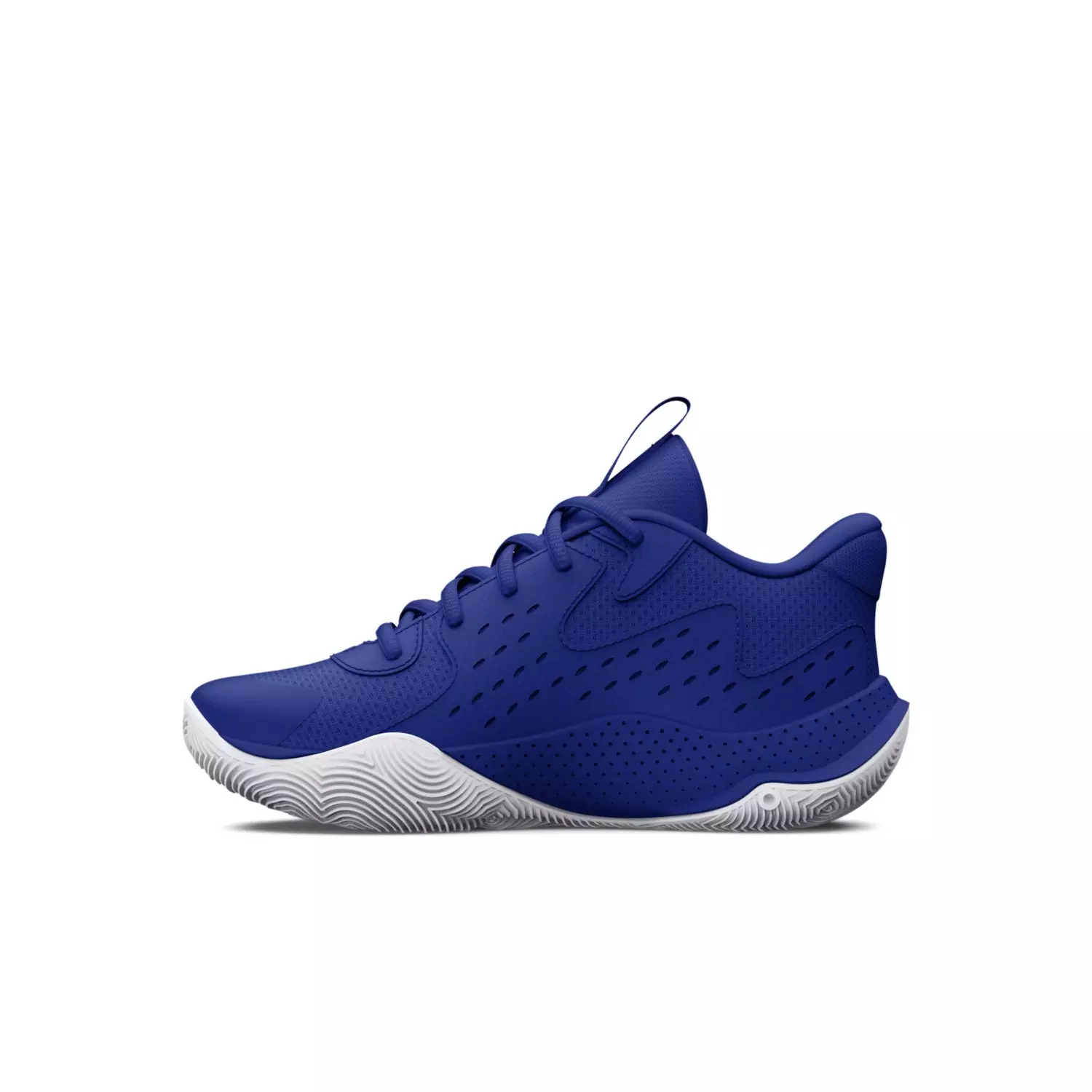 Under Armour Jet '23 "Team Royal/Midnight Navy" Preschool Boys' Basketball Shoe - ROYAL/NAVY