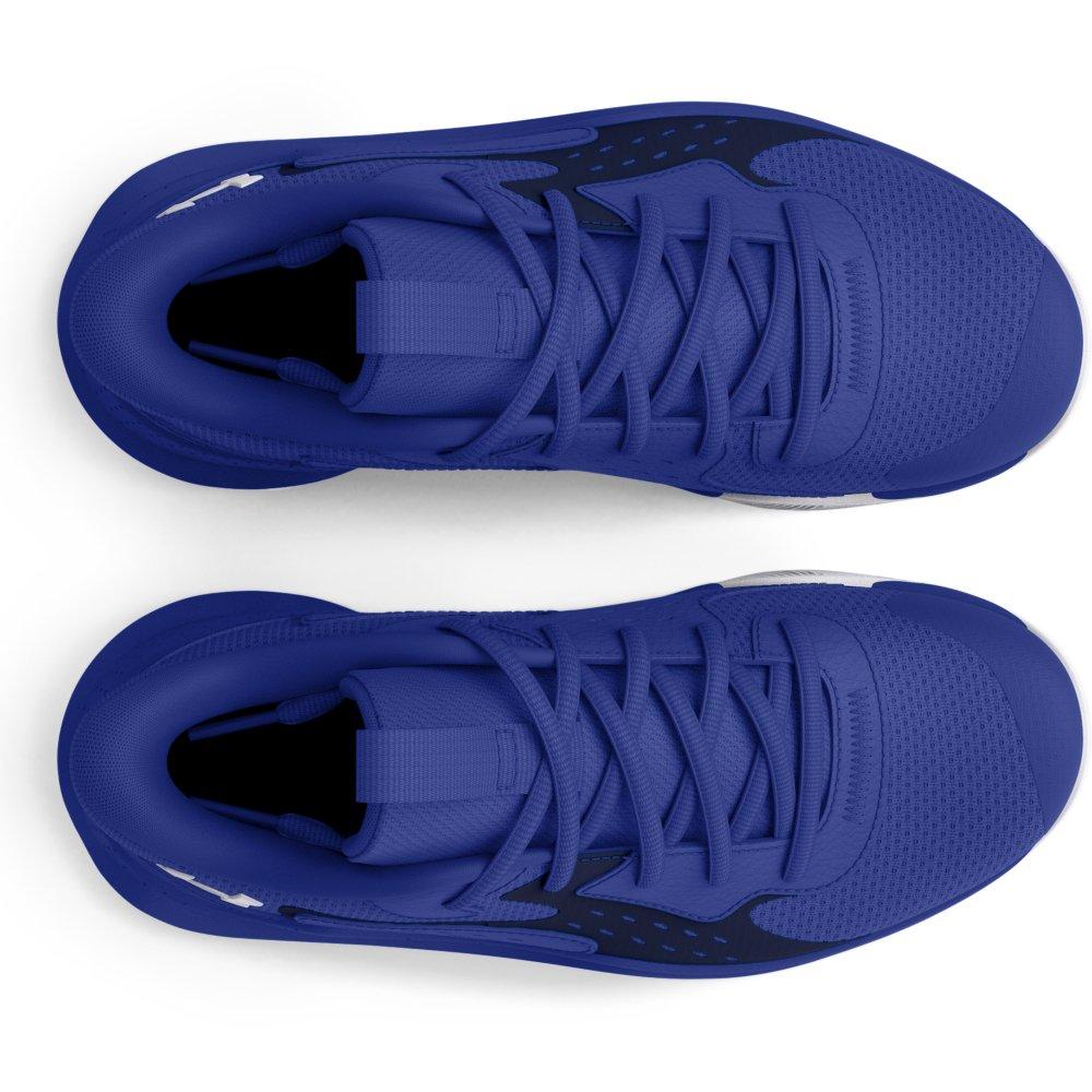 Under Armour Jet '23 "Team Royal/Midnight Navy" Preschool Boys' Basketball Shoe - ROYAL/NAVY Thumbnail View 4