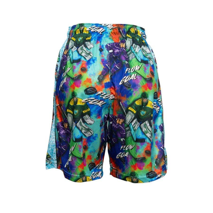 Flow Society Big Boys' 7" Quit Chirpin Ice Hockey Shorts - Multi-Color - MULTI-COLOR
