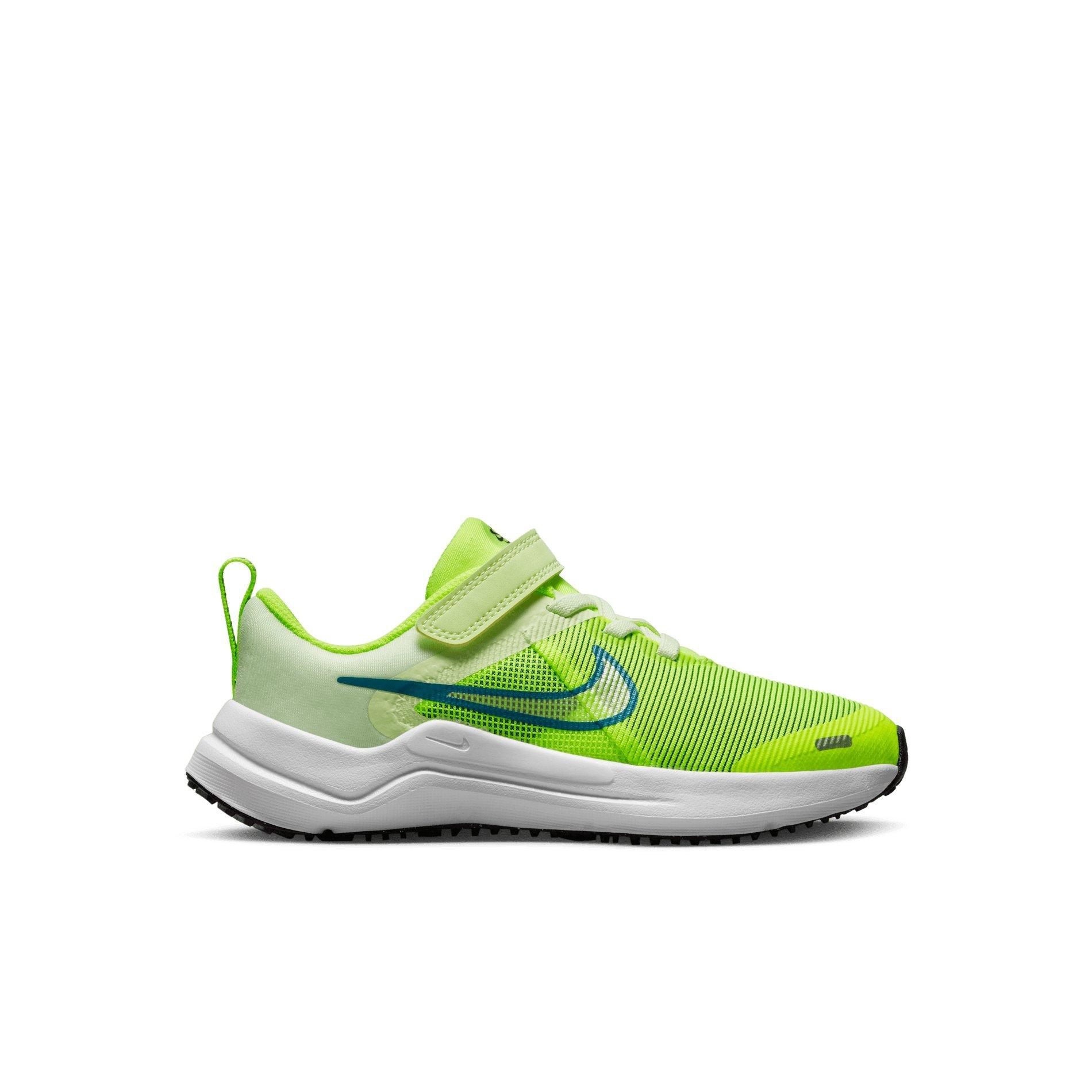 Nike Downshifter 12 "Volt/Bright Spruce/Barely Volt/Black" Preschool Boys' Running Shoe - VOLT/SPRUCE/VOLT/BLACK Thumbnail View 1