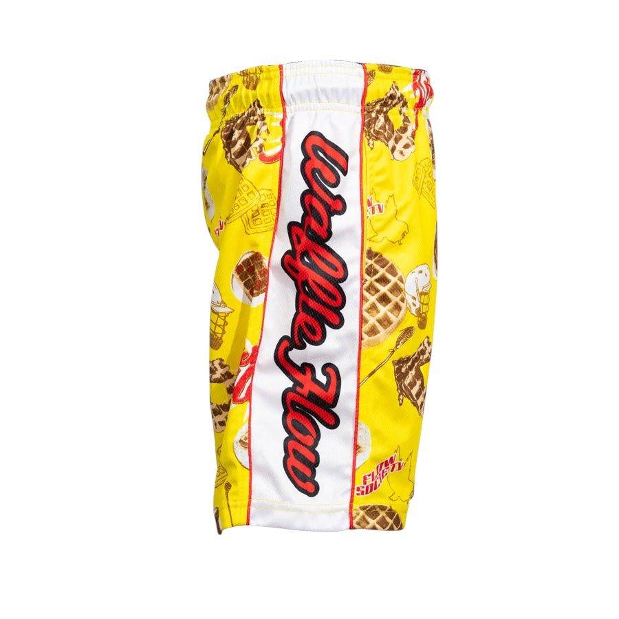 Flow Society Big Boys' 7" Waffle Flow Shorts - Yellow - YELLOW