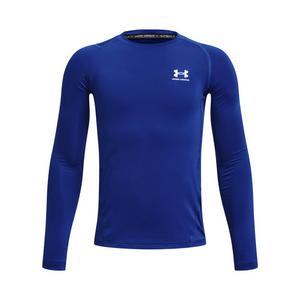 Under Armour Big Boys' HeatGear Armour Long Sleeve - Royal