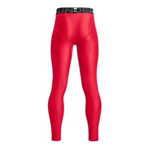Under Armour Big Boys' Heat Gear Armour Leggings - Red