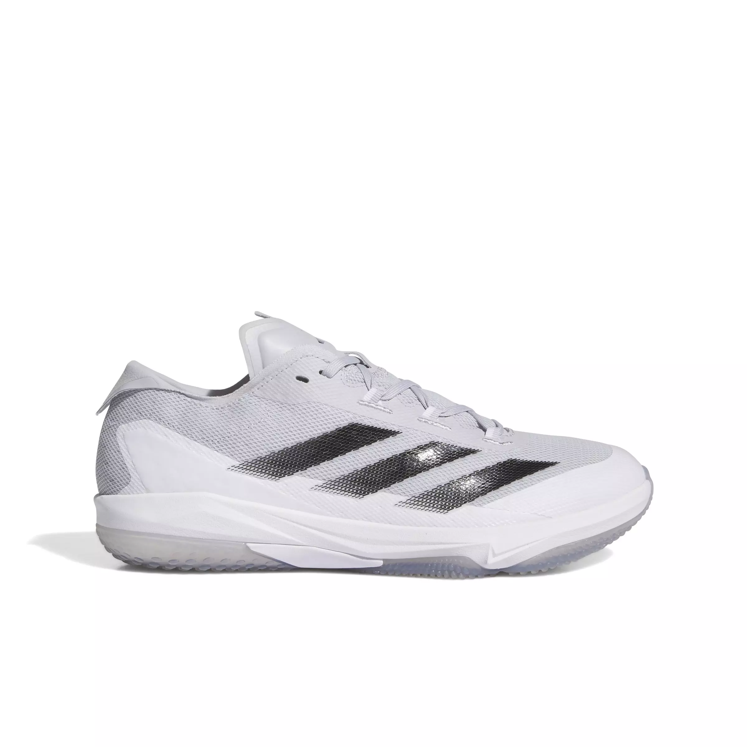 adidas Adizero Impact Turf "Ftwr White/Core Black/Team Light Grey" Men's Baseball Trainer Shoe - WHITE/BLACK/LT GREY
