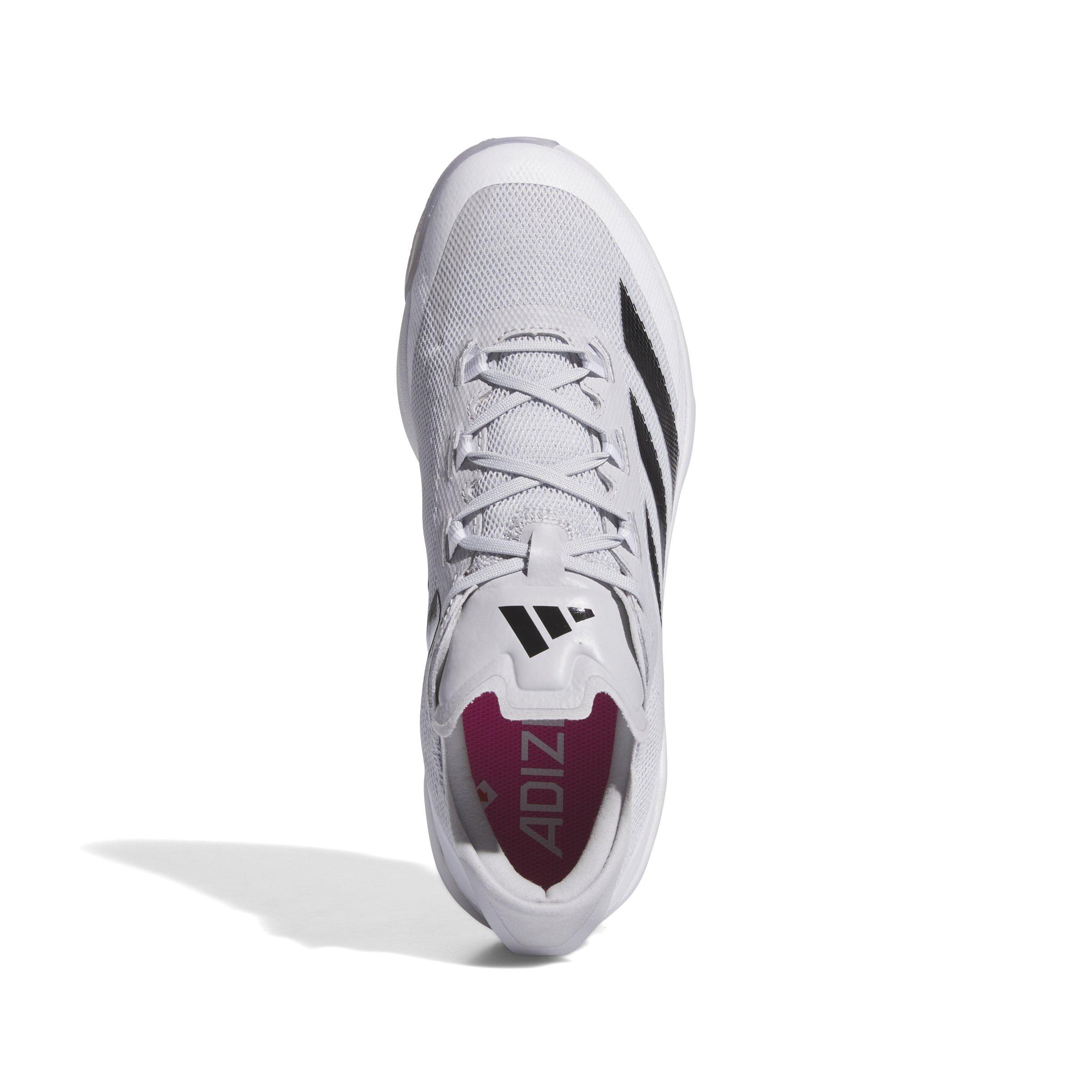 Adidas Adizero Men\'s Impact Turf Baseball Sneakers White Purple NWT SZ 15 adidas Adizero Impact Turf Black White Grey for Sale  main image 3