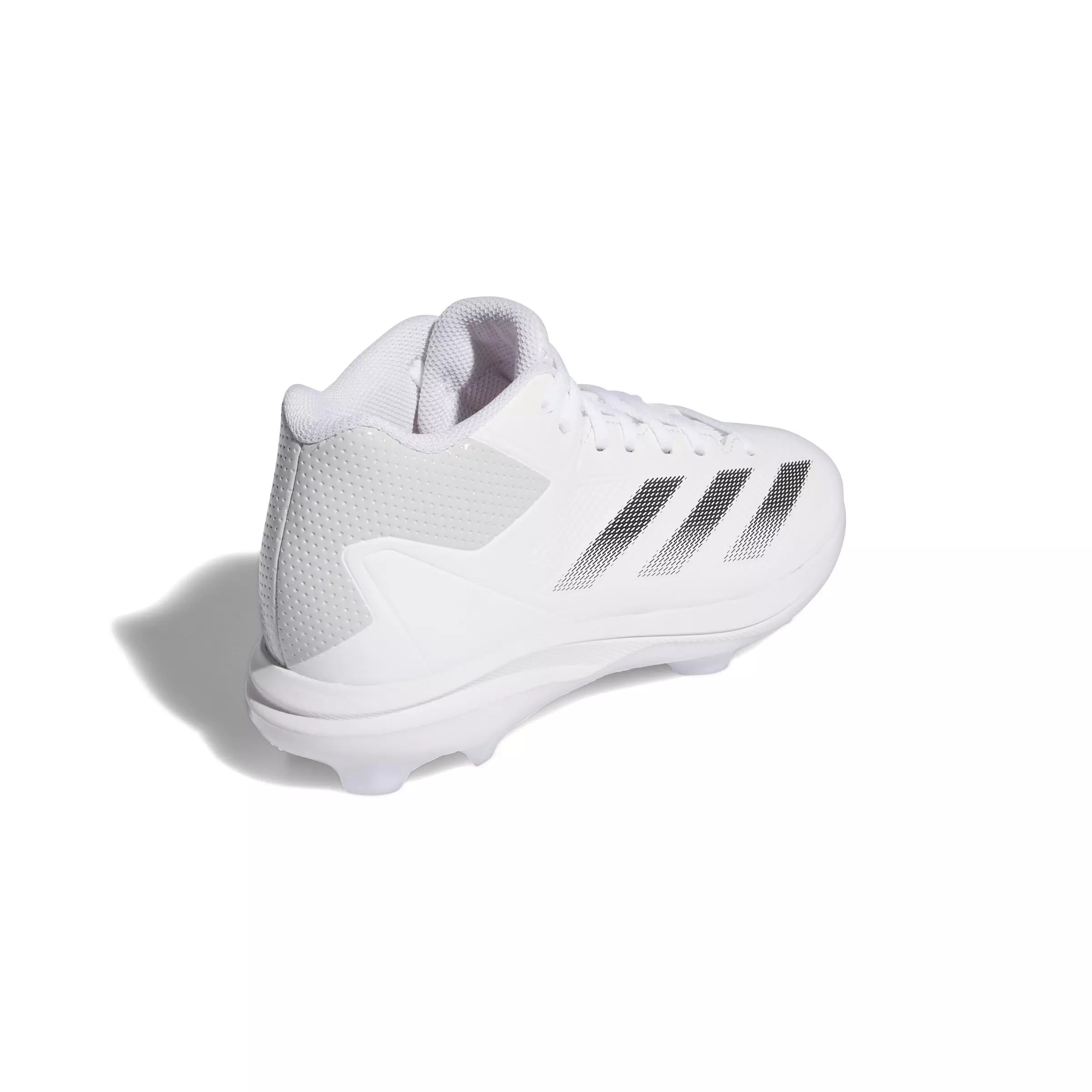 adidas Adizero Impact TPU "Cloud White/Core Black/Team Light Grey" Grade School Boys' Baseball Cleat - WHITE/BLACK/LT GREY