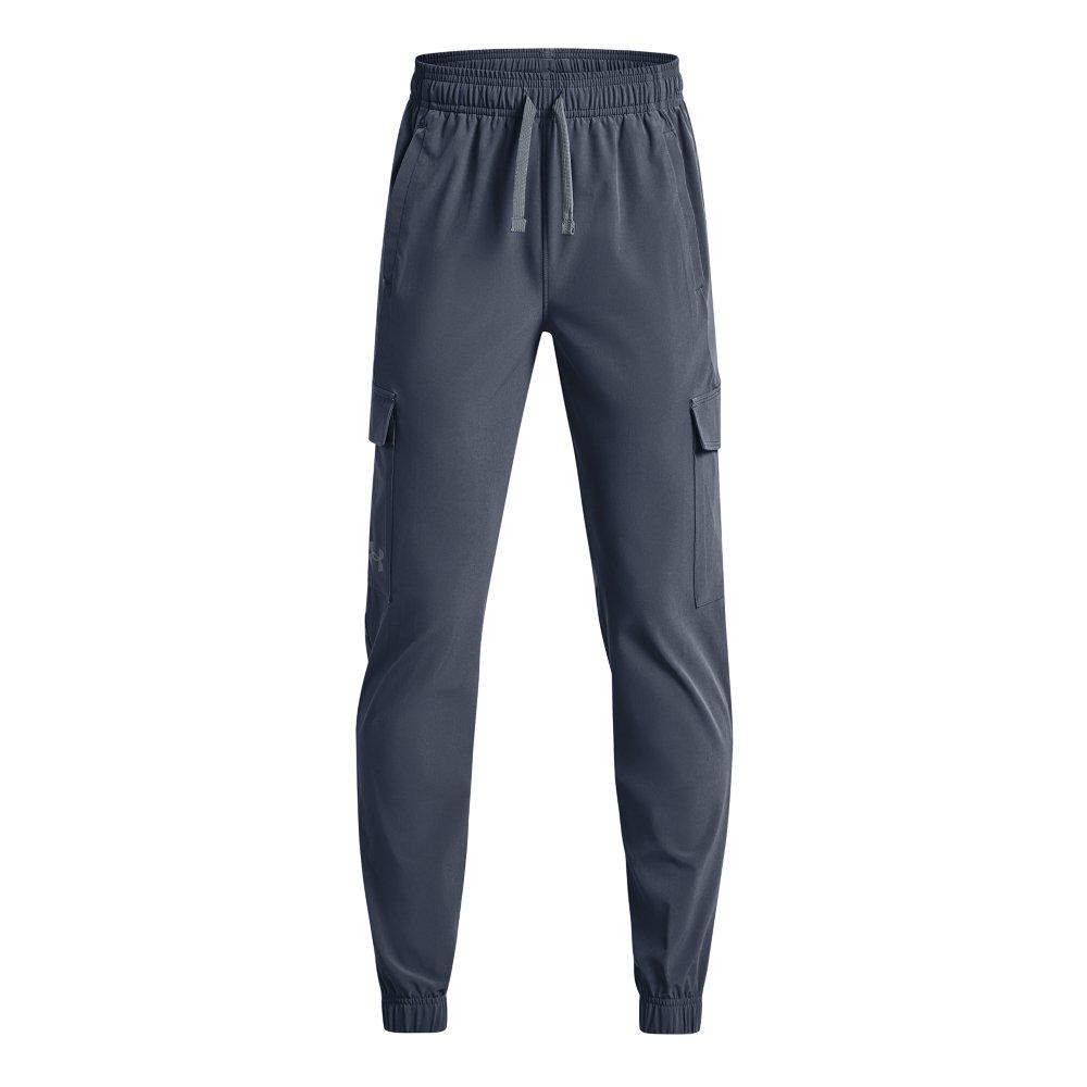 Under Armour Woven Cargo Trousers in Gray for Men