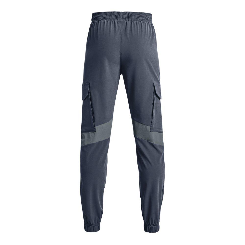 Under Armour Woven Cargo Trousers in Gray for Men