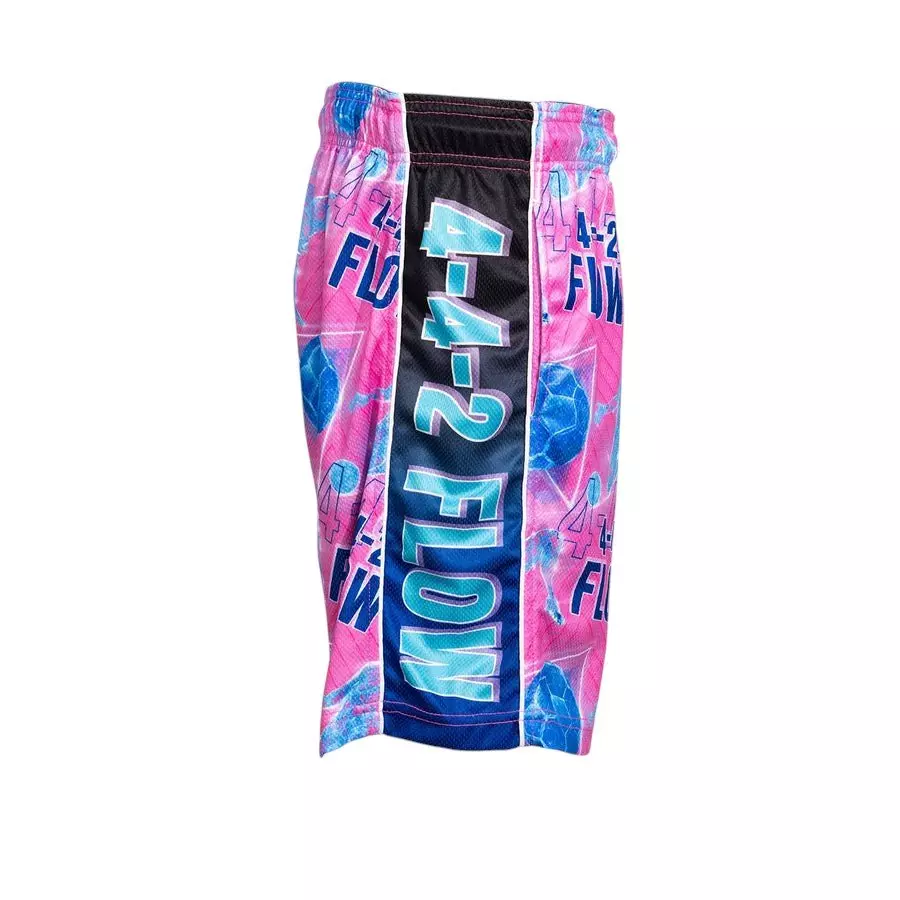 Flow Society Big Boys' 7" X-Ray Soccer Kicker 4-4-2 Shorts - Pink - PINK