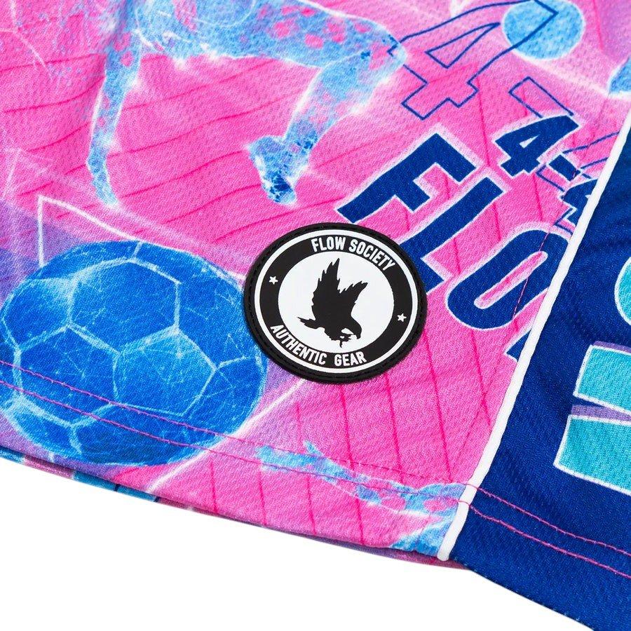 Flow Society Big Boys' 7" X-Ray Soccer Kicker 4-4-2 Shorts - Pink - PINK