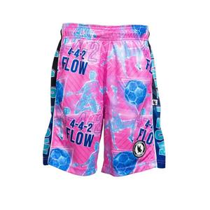 Flow Society Big Boys' 7" X-Ray Soccer Kicker 4-4-2 Shorts - Pink - PINK