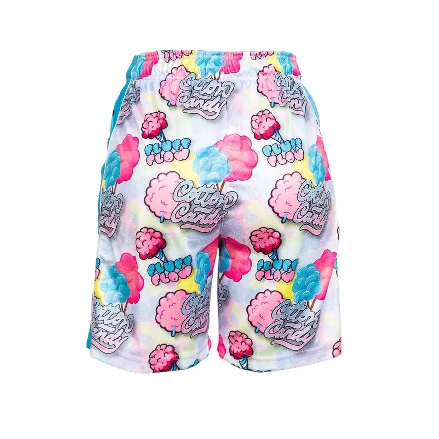 Flow Society Big Boys' 7" Fluff Cotton Candy Shorts - Multi-Color - MULTI-COLOR