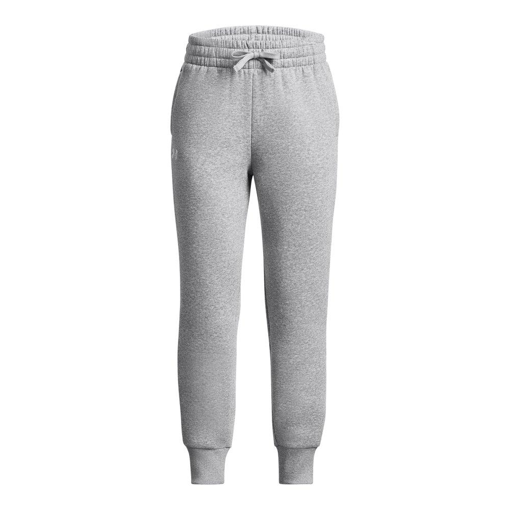 Under Armour Big Girls' Rival Fleece Joggers - Grey - Hibbett