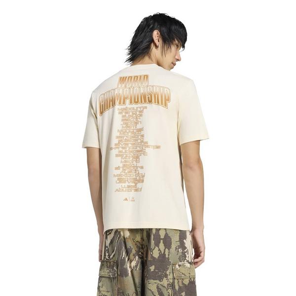 adidas Mercedes AMG Petronas Formula 1 Team Austin Men's Tee - BEIGE