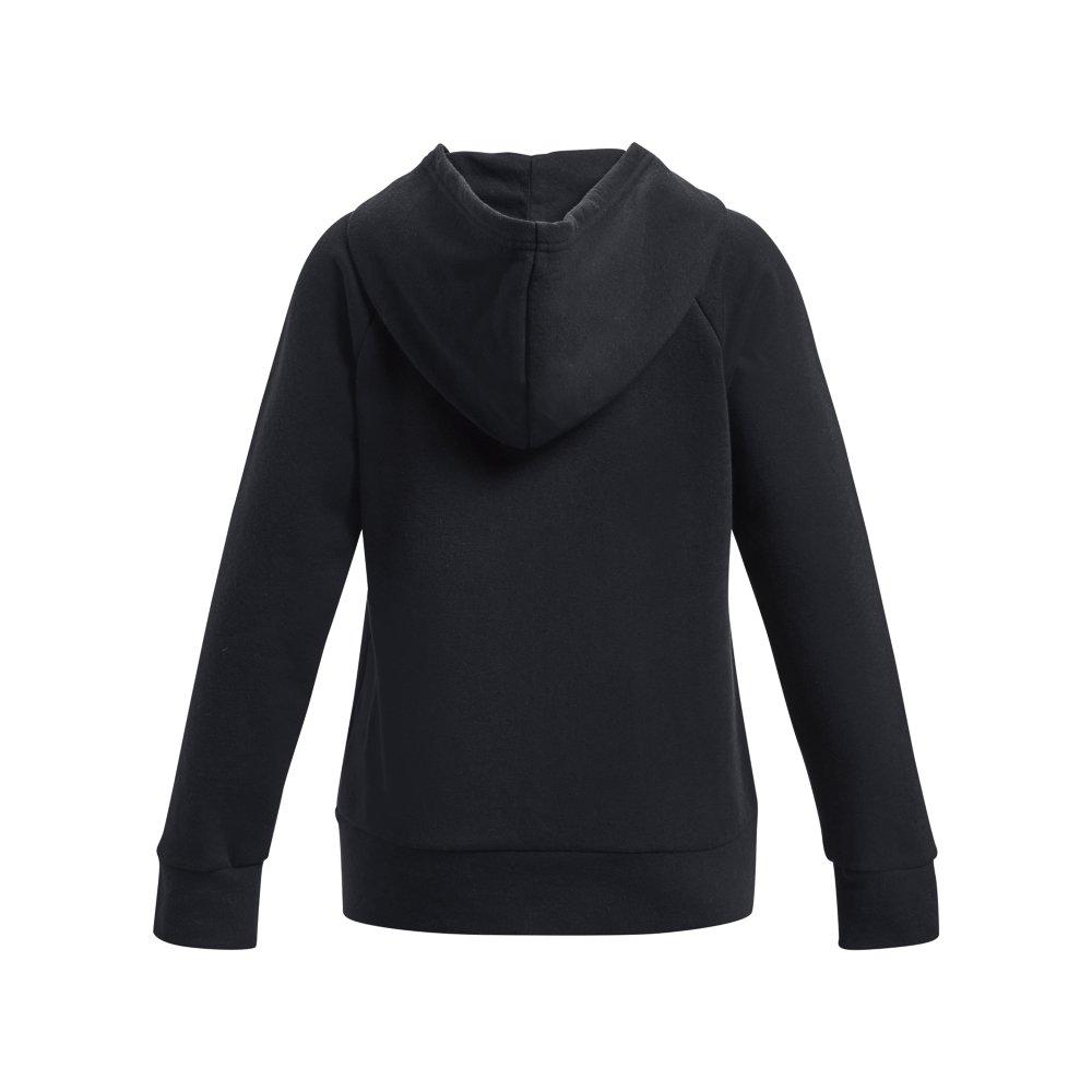 Under Armour Rival Fleece Full Zip Big Girls' Black Jacket