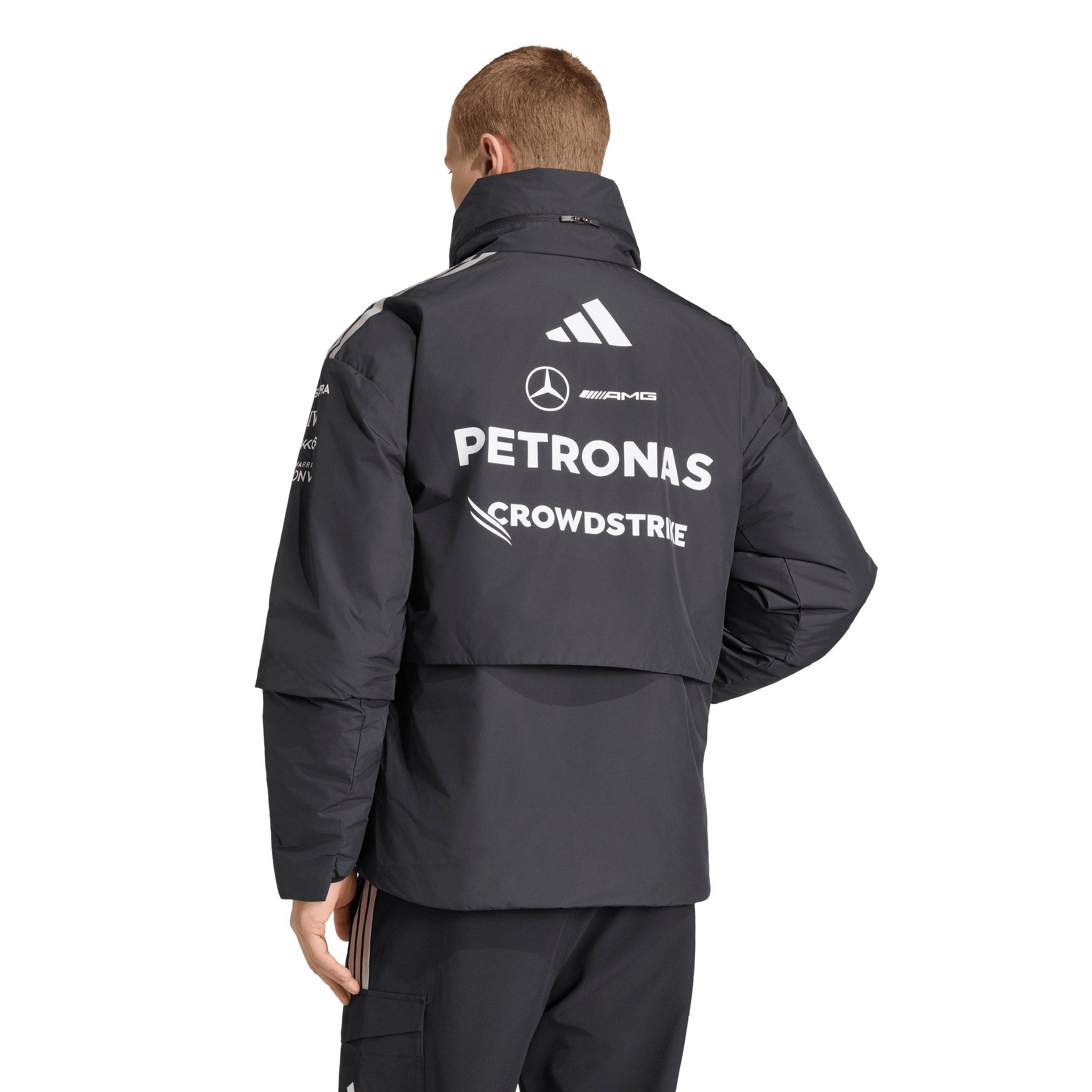 adidas Men's Mercedes AMG Petronas Formula 1 Team Engineers Jacket - Black - BLACK