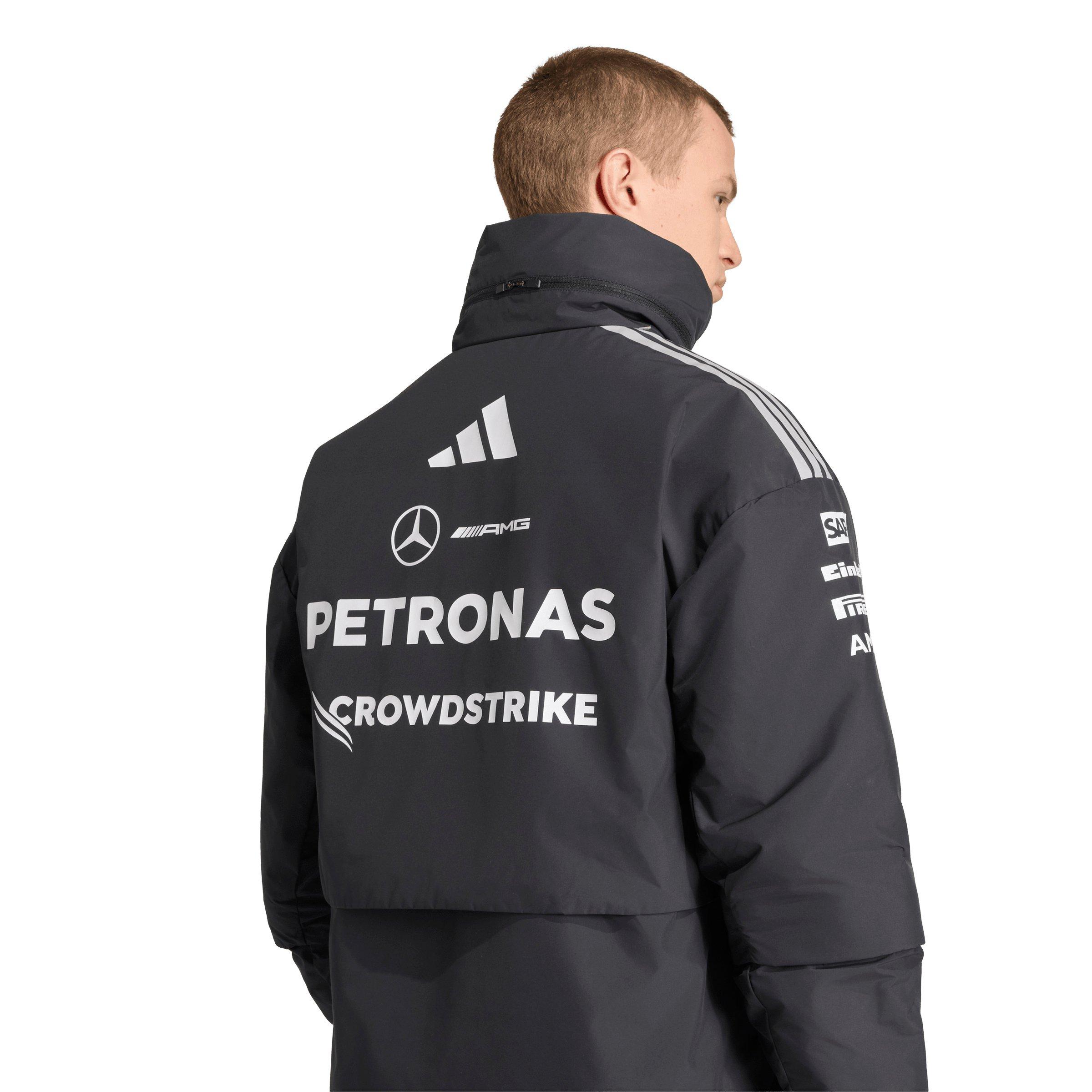 adidas Men's Mercedes AMG Petronas Formula 1 Team Engineers Jacket - Black - BLACK