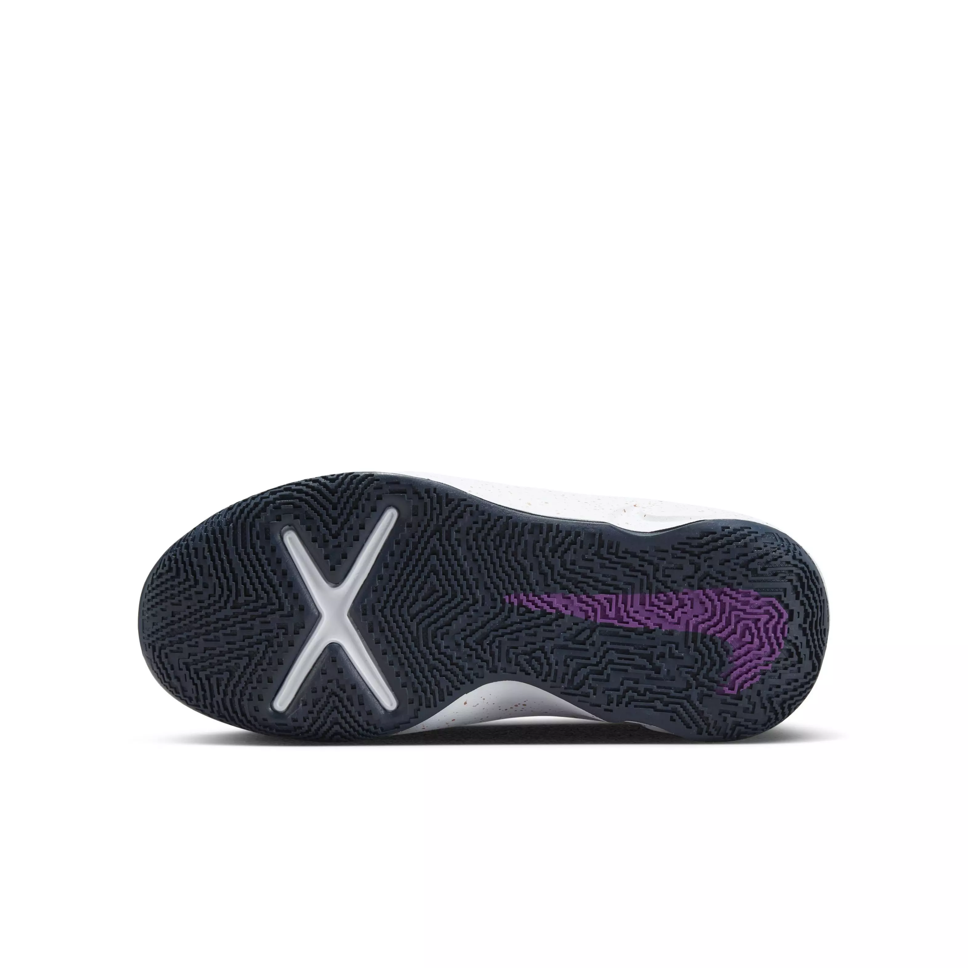 Nike Team Hustle D 10 SE "Barely Grape/Metallic Silver" Grade School Boys' Basketball Shoe - GRAPE/SILVER