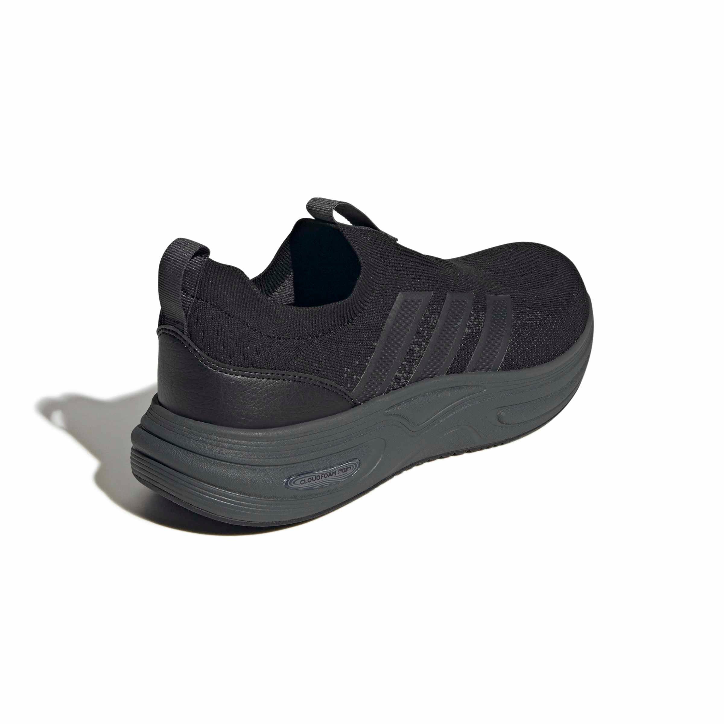 adidas Cloudfoam Cuxxion Sock "Core Black/Carbon/Grey Six" Men's Shoe - BLACK/CARBON/GREY